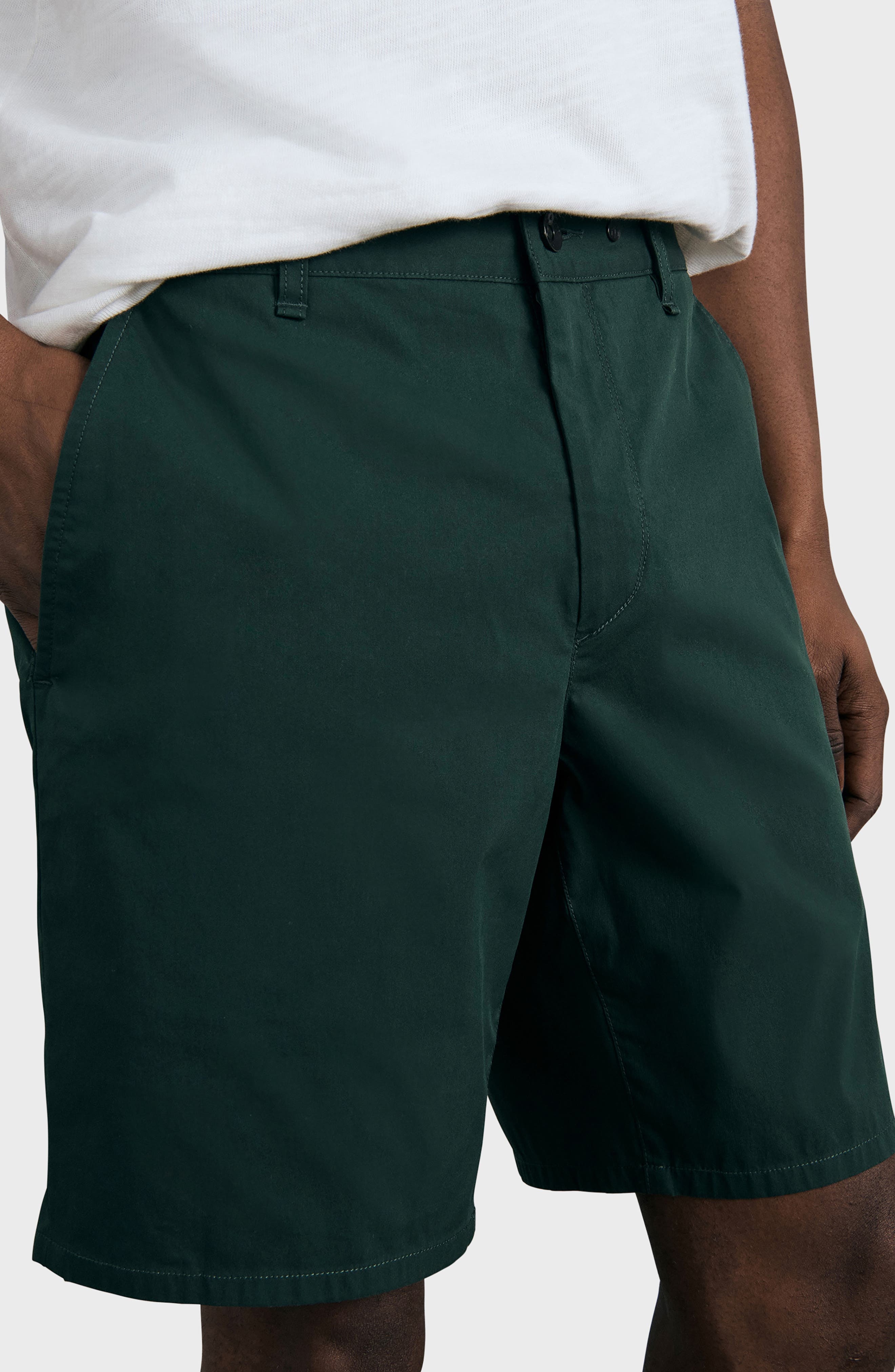 Perry Paperweight Cotton Blend Chino Shorts - 4