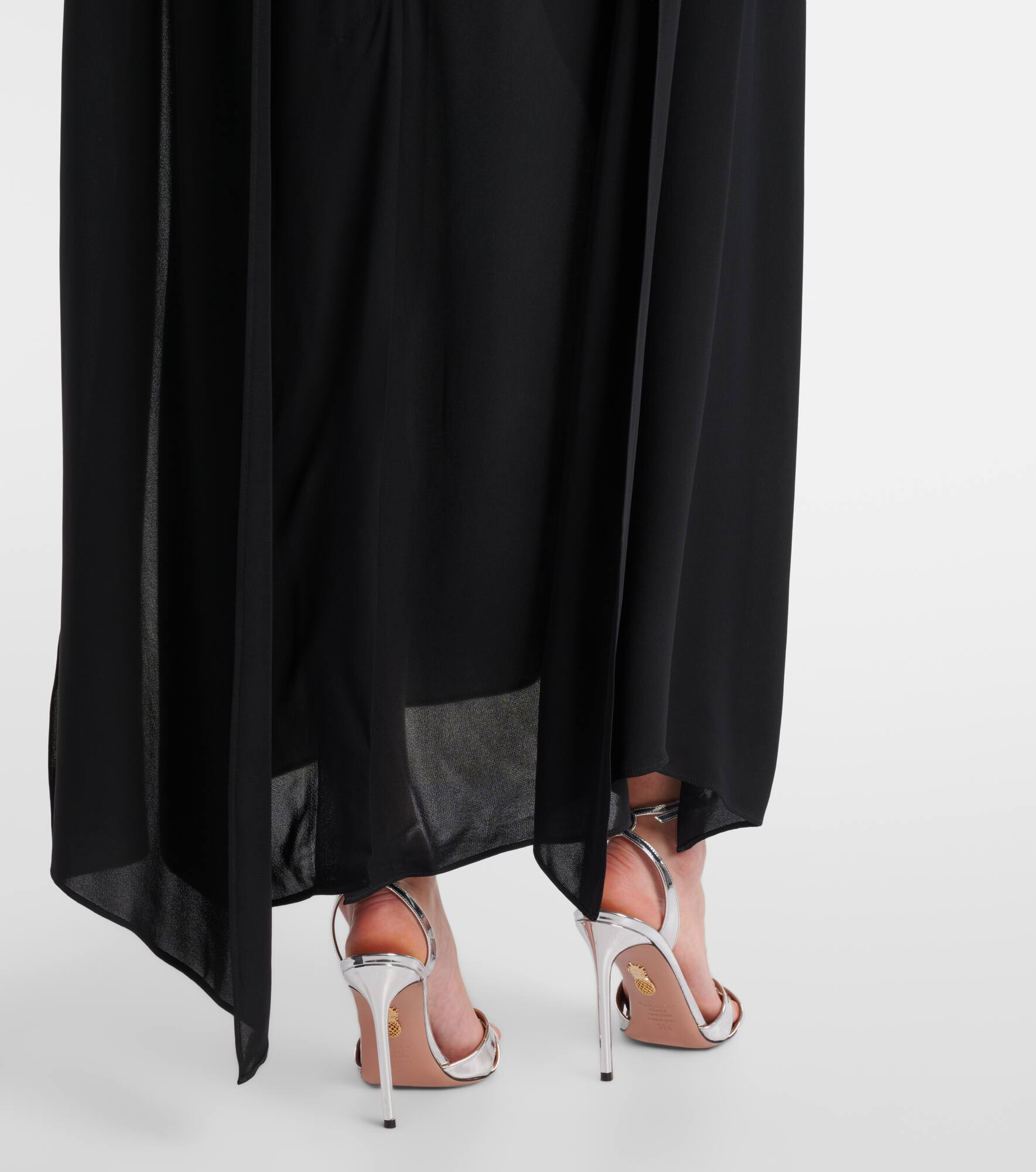 Georgette midi dress - 6
