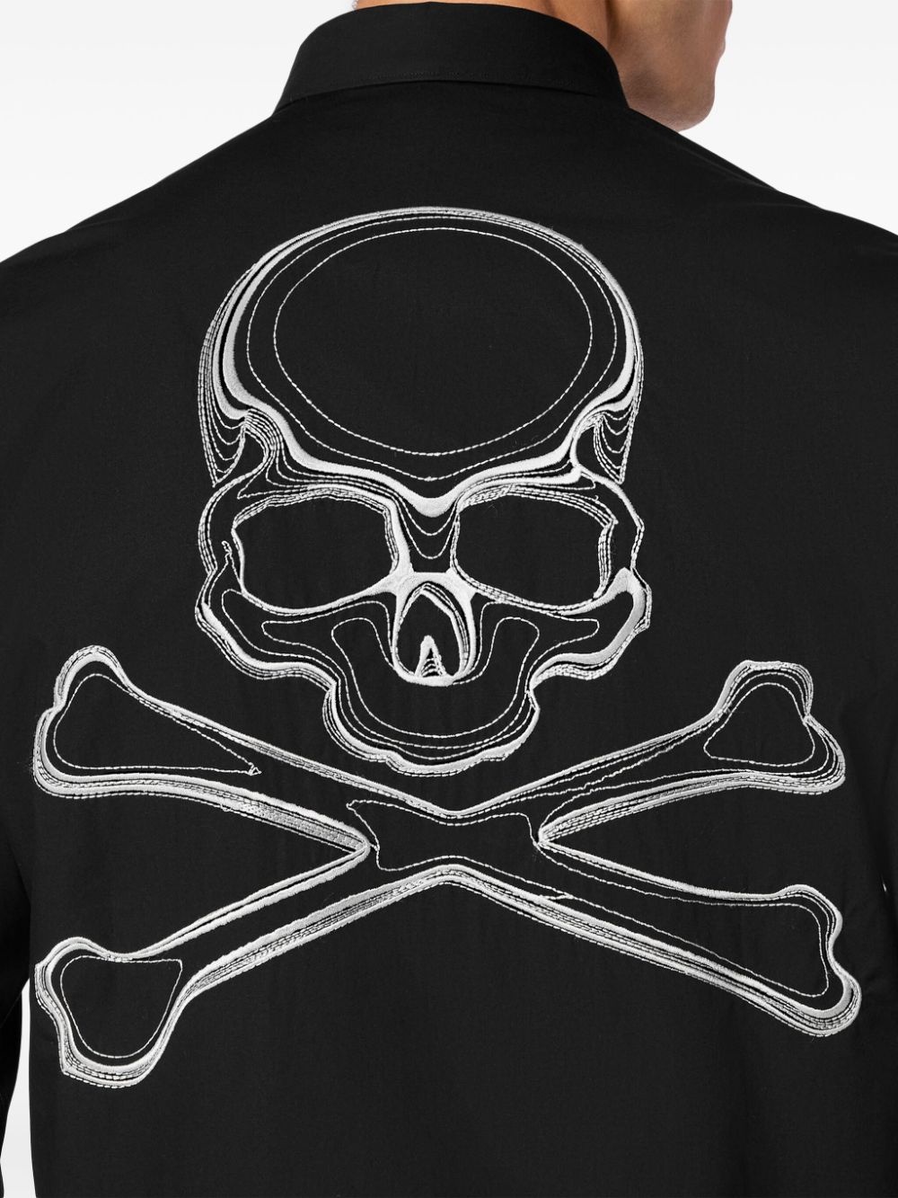 Sugar daddy skull-print shirt - 4