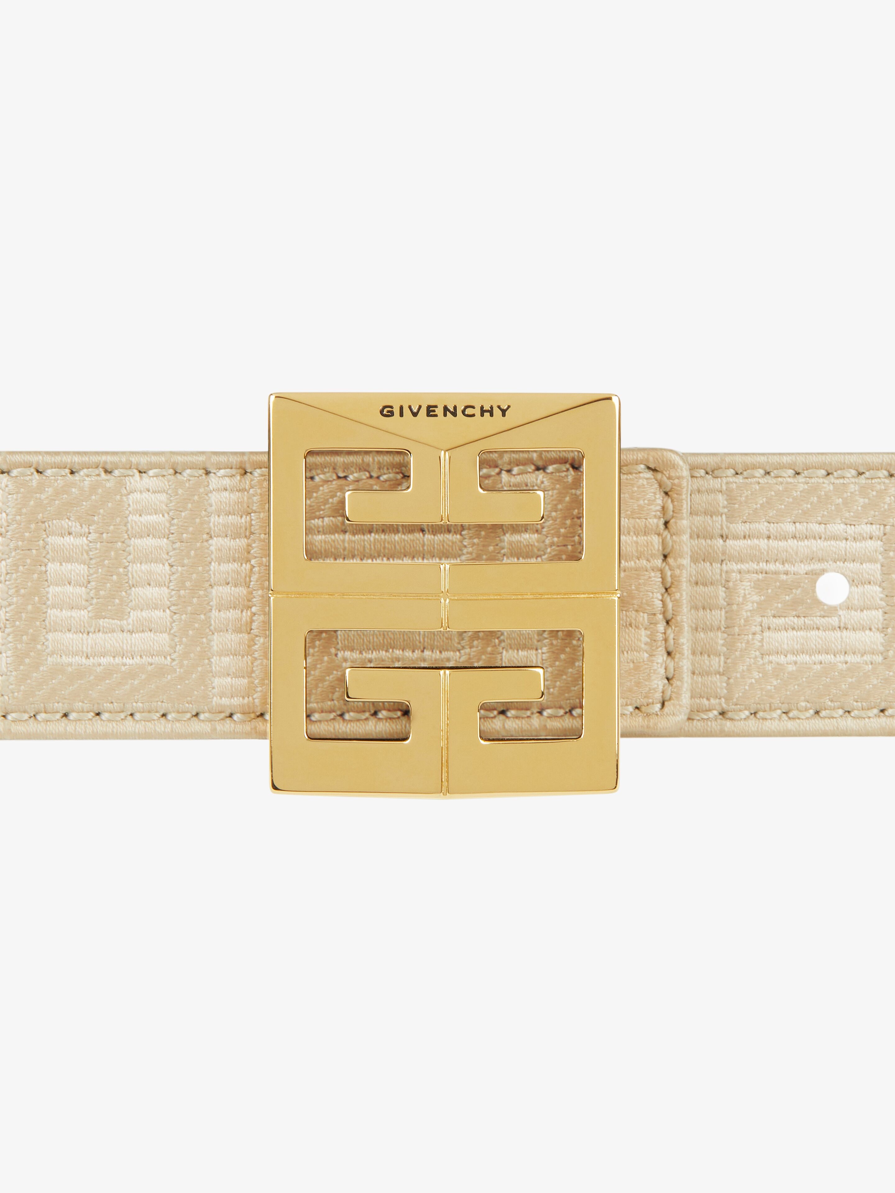 4G REVERSIBLE BELT IN COATED CANVAS - 6