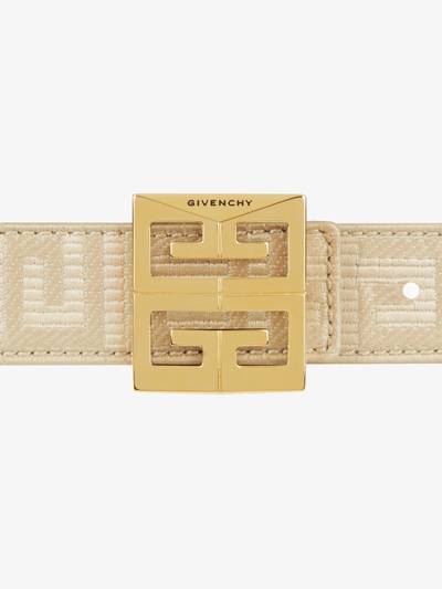 Givenchy 4G REVERSIBLE BELT IN COATED CANVAS outlook