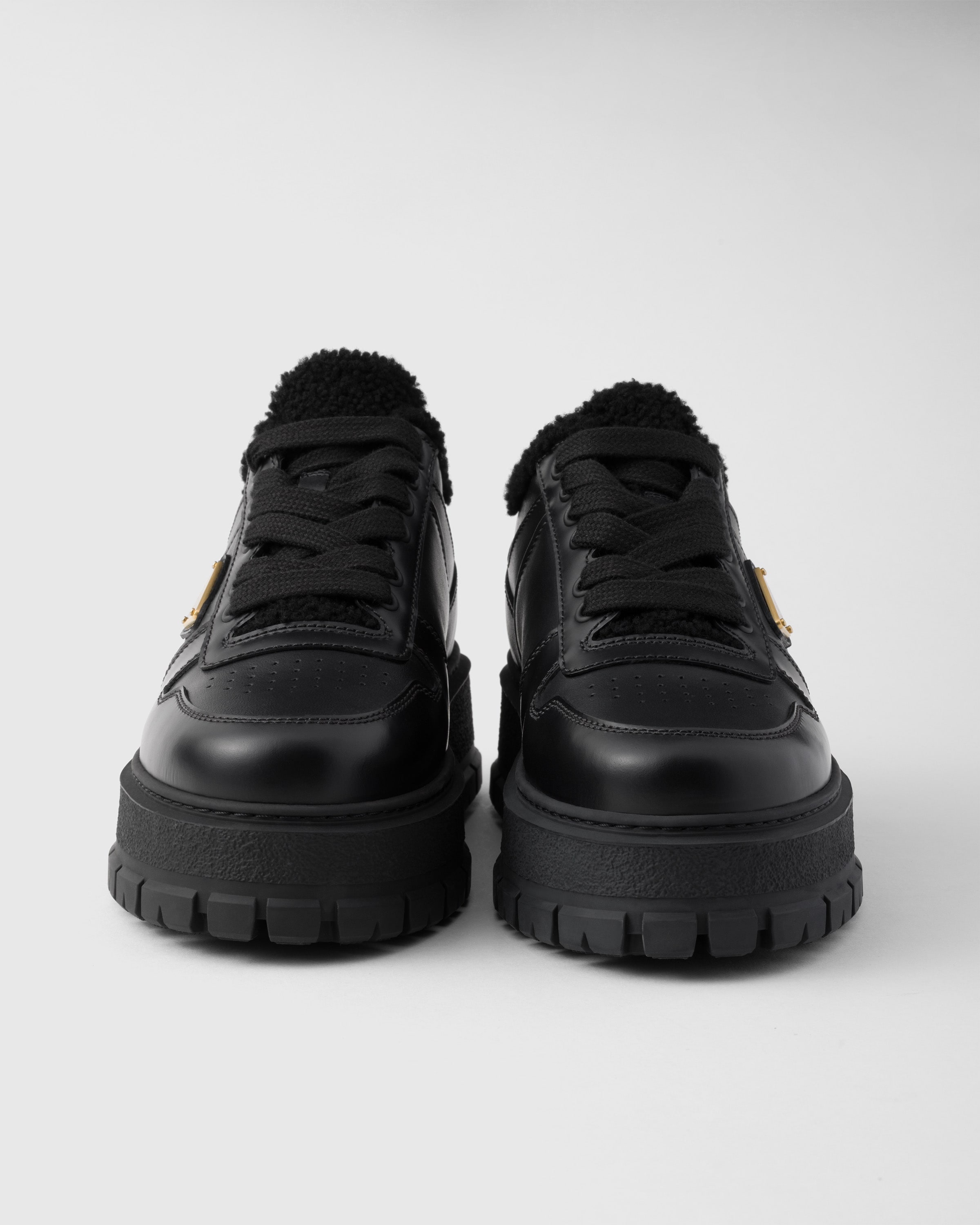 Leather sneakers - 5