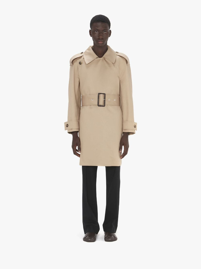 WRAP FRONT MID-LENGTH TRENCH COAT 5