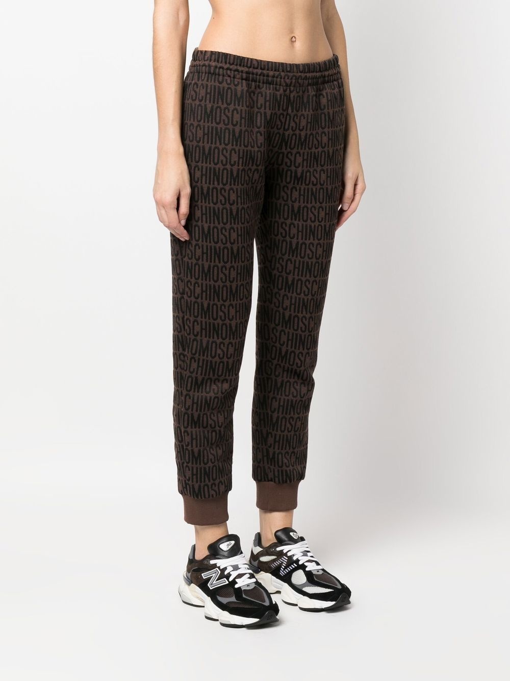 monogram-print joggers - 3