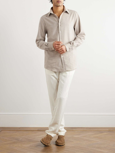 Ralph Lauren Harrison Herringbone Cotton-Flannel Shirt outlook