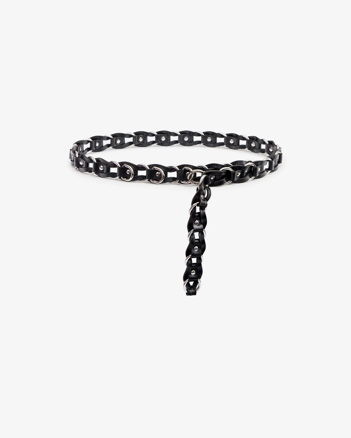 BALI HOOK LEATHER BELT - 1