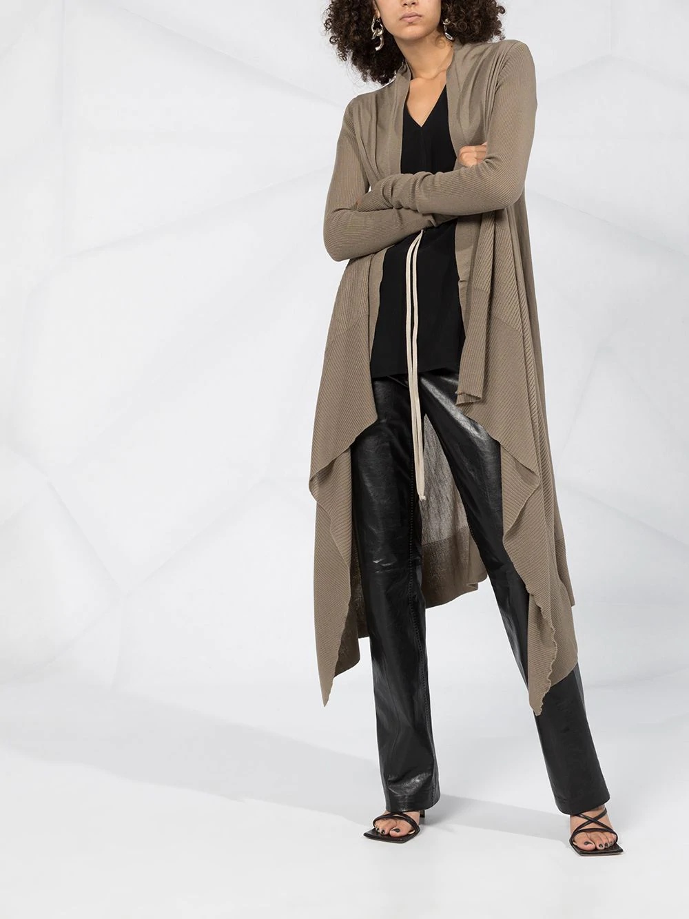 Tecuatl long wrap cardigan - 6