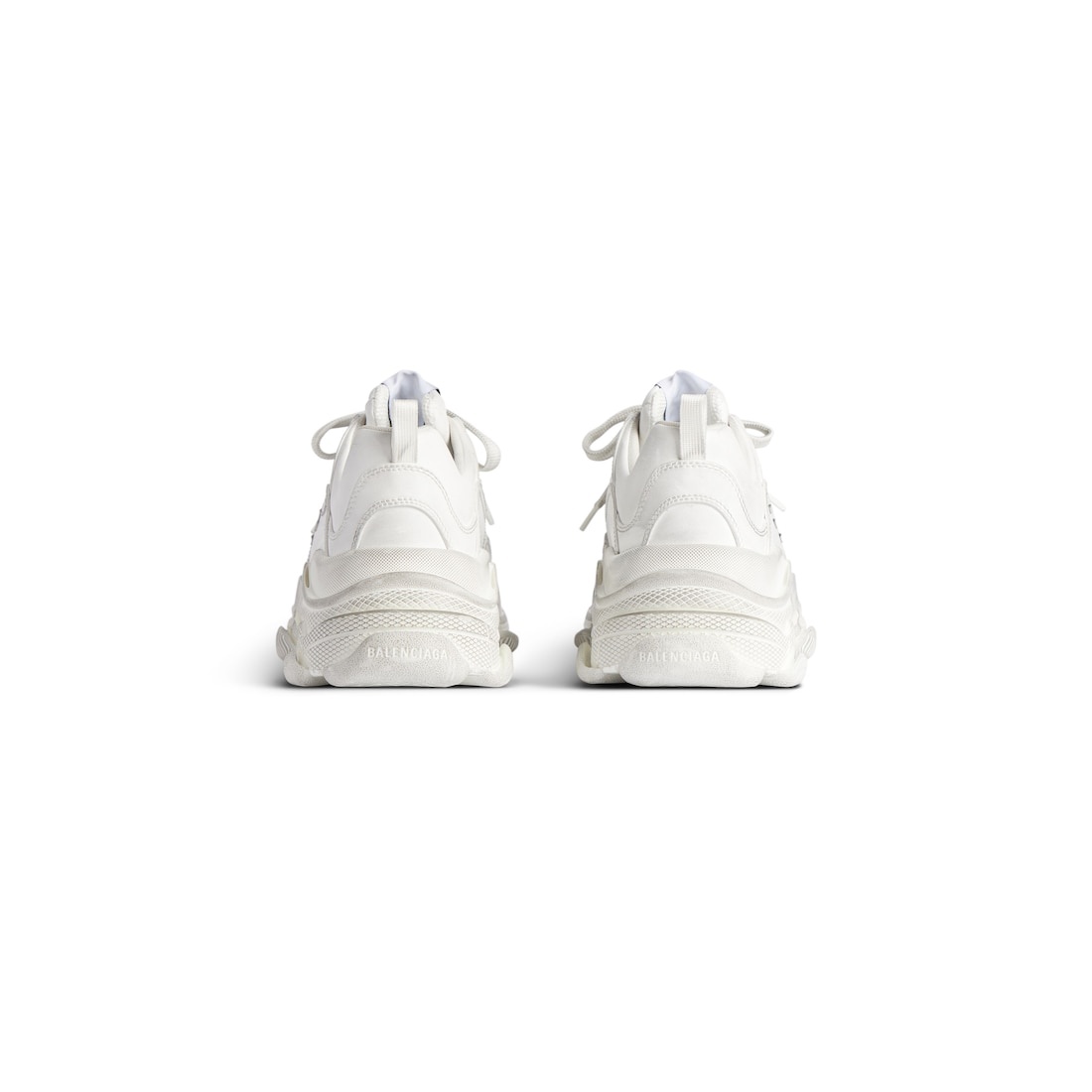 Men's Triple S Sporty Sneaker in White - 5