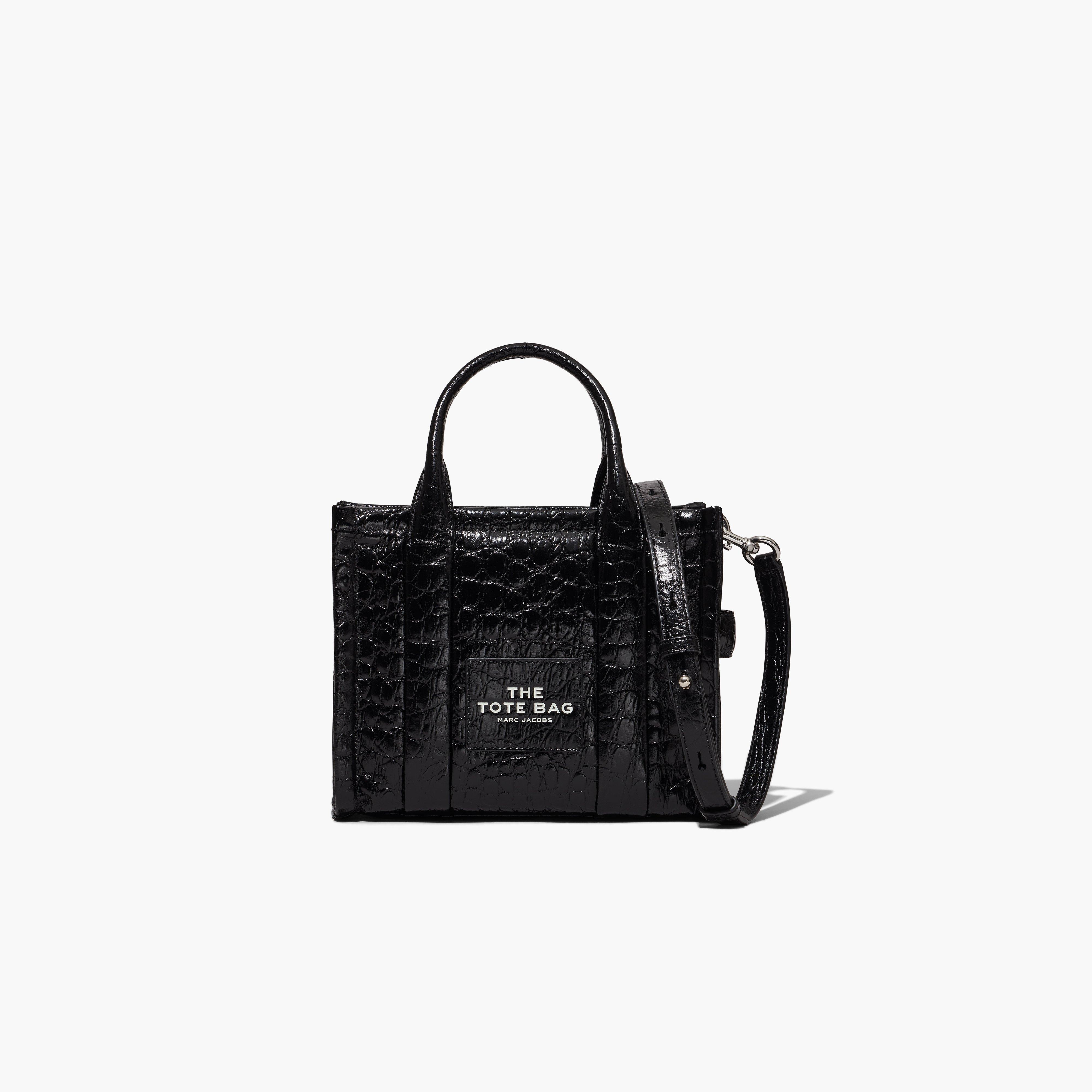 THE CROC-EMBOSSED MINI TOTE BAG - 1