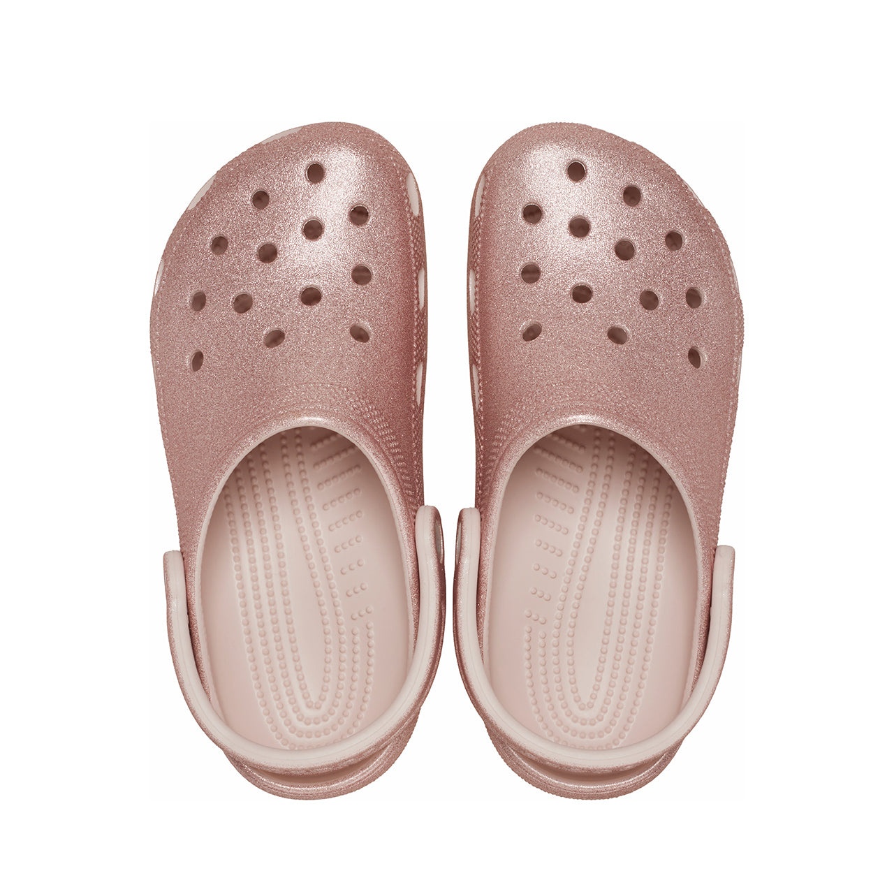 (WMNS) Crocs Classic Glitter Clogs 'Pink' 205942-6WV - 4