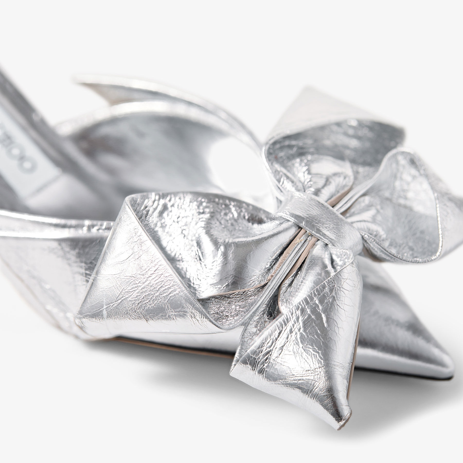 Staz Mule 50
Silver Metallic Leather Mules - 4