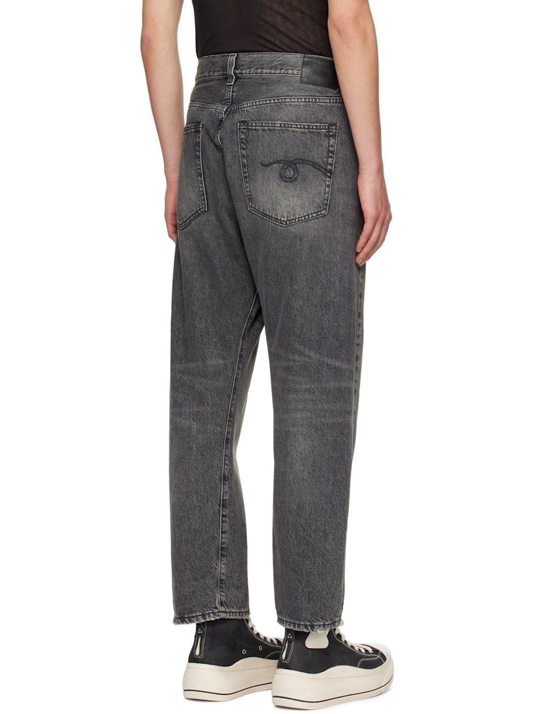SSENSE Exclusive Gray Crossover Jeans - 3