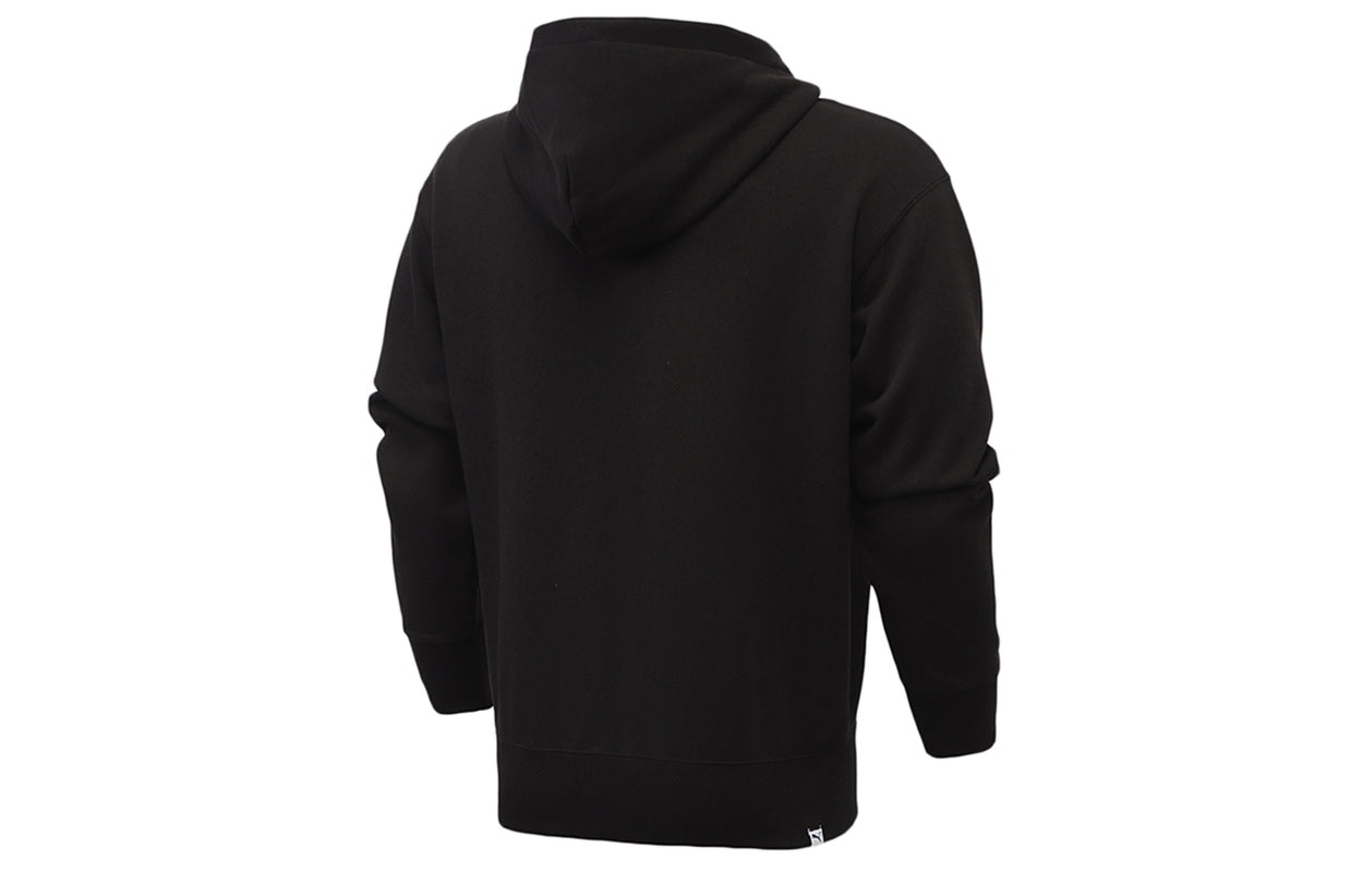 PUMA Downtown Hooded Jacket 'Black White' 531427-01 - 2