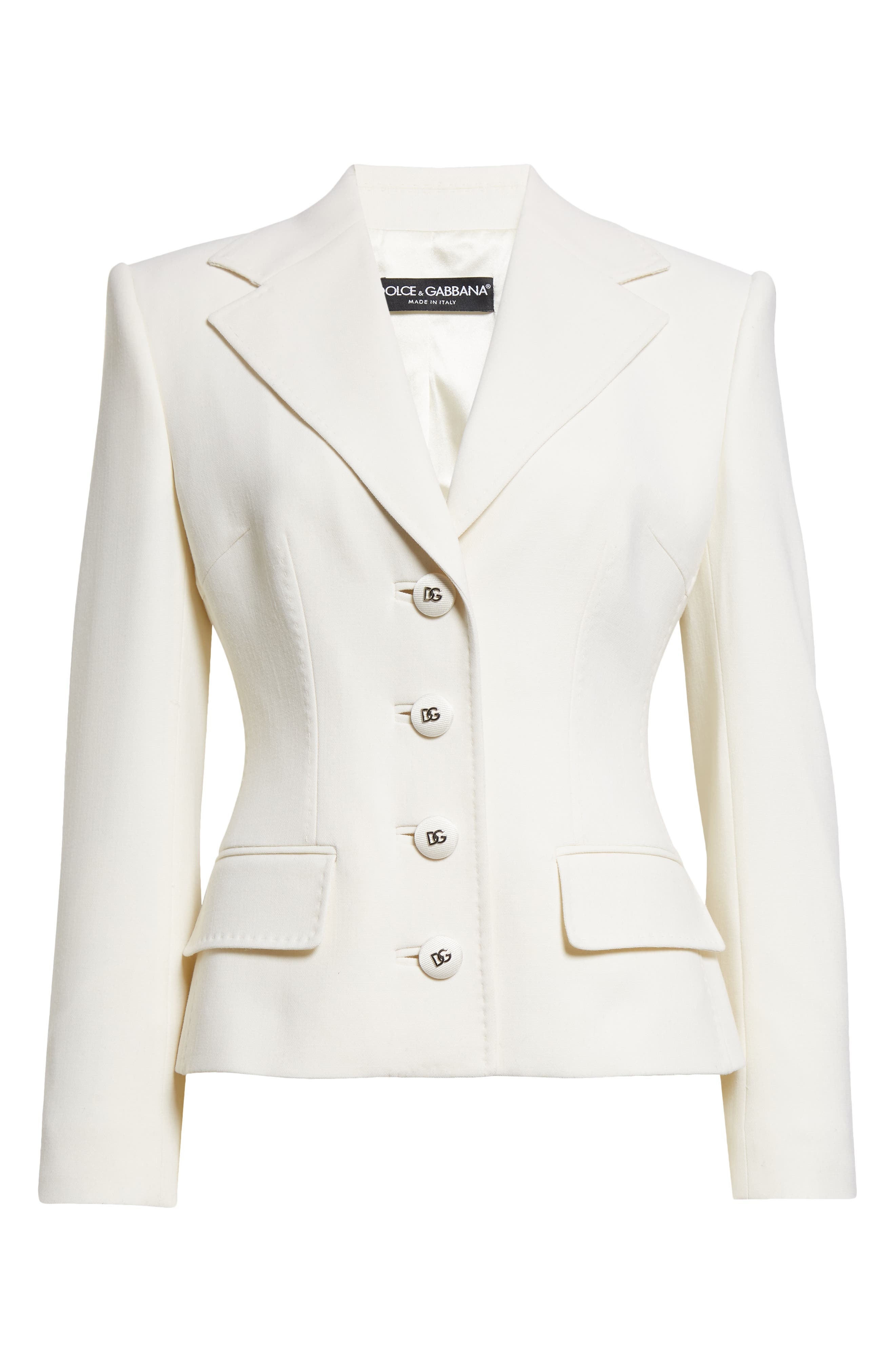 Stretch Wool Blazer - 7