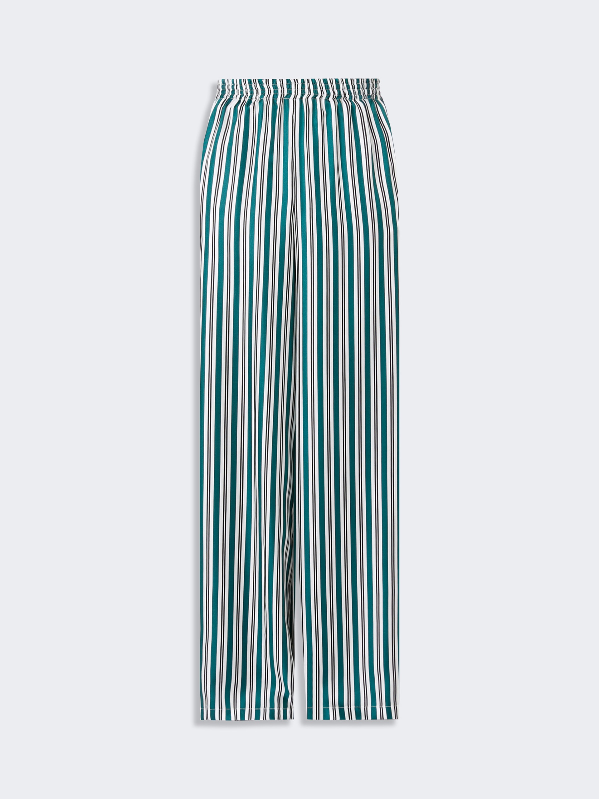 LADINO Wide-fit printed silk trousers - 1