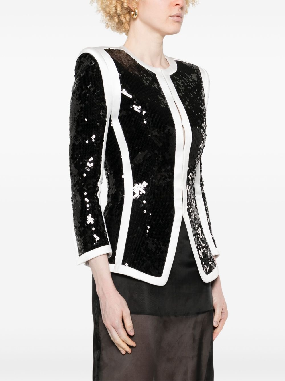 sequinned jacket - 3