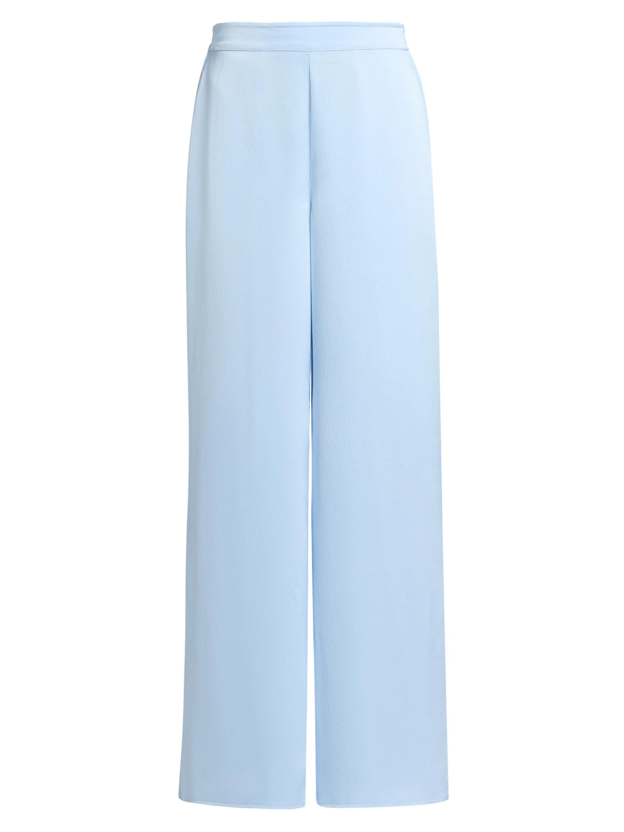 Women's Kelela Hammered Satin Pants - Light Blue - 1