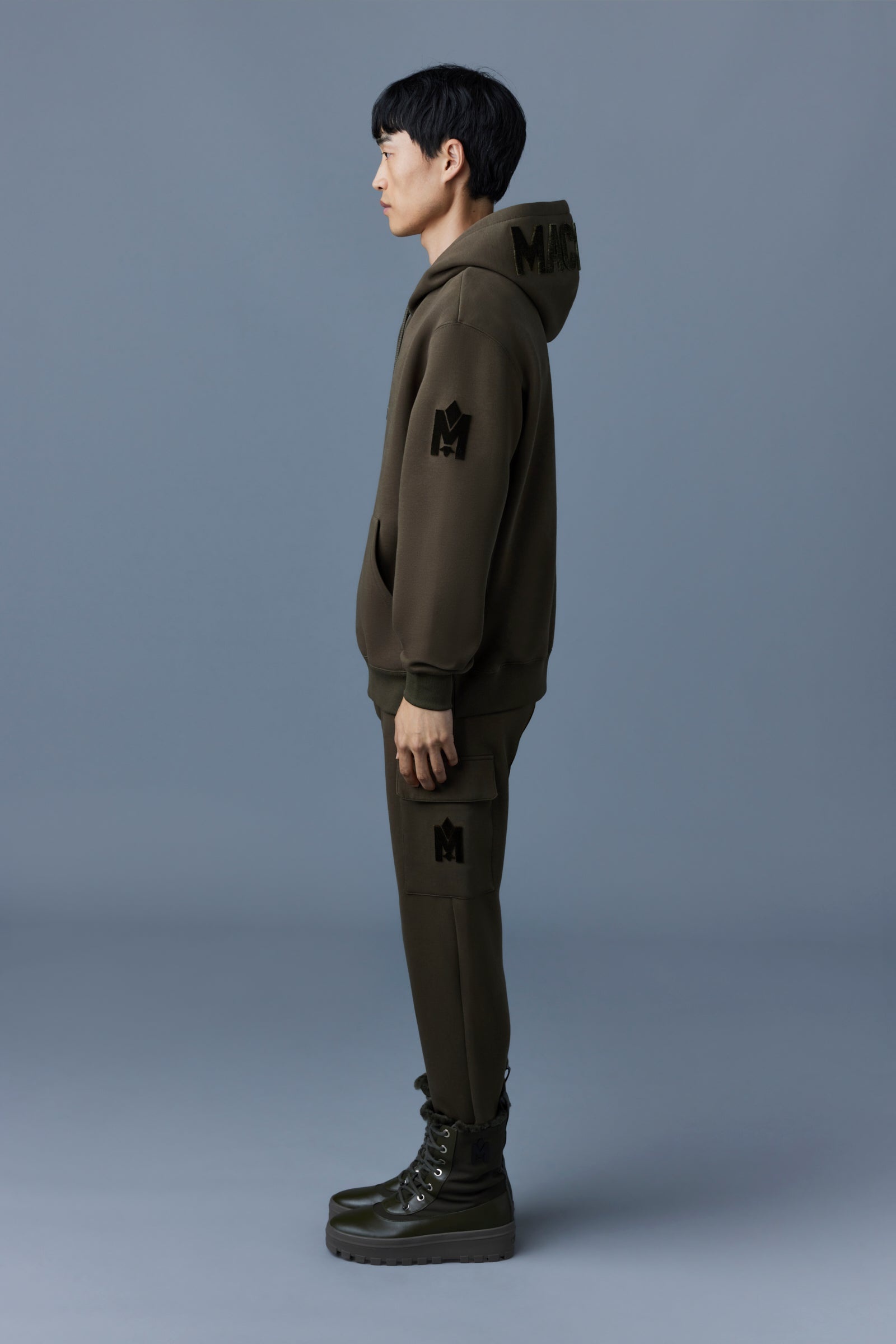 KRYS hoodie with velvet embroidery - 3