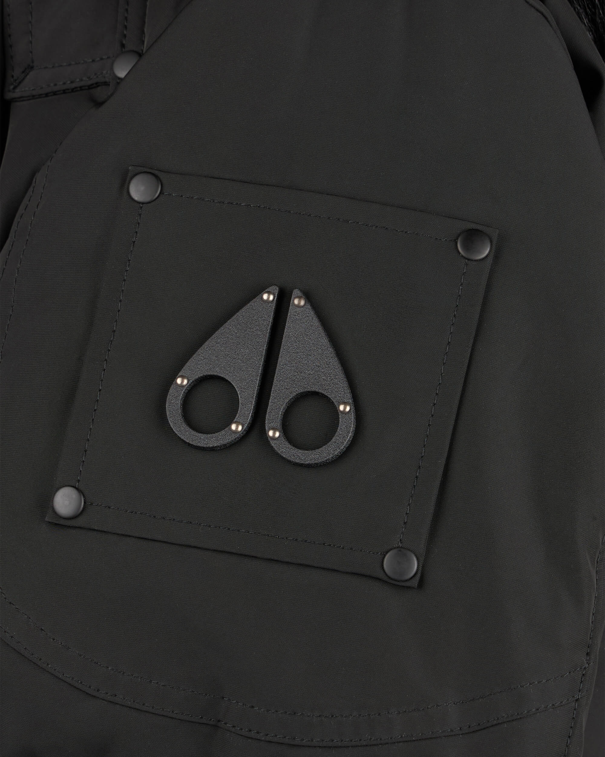 ONYX SHEARLING CAUSAPSCAL PARKA - 5