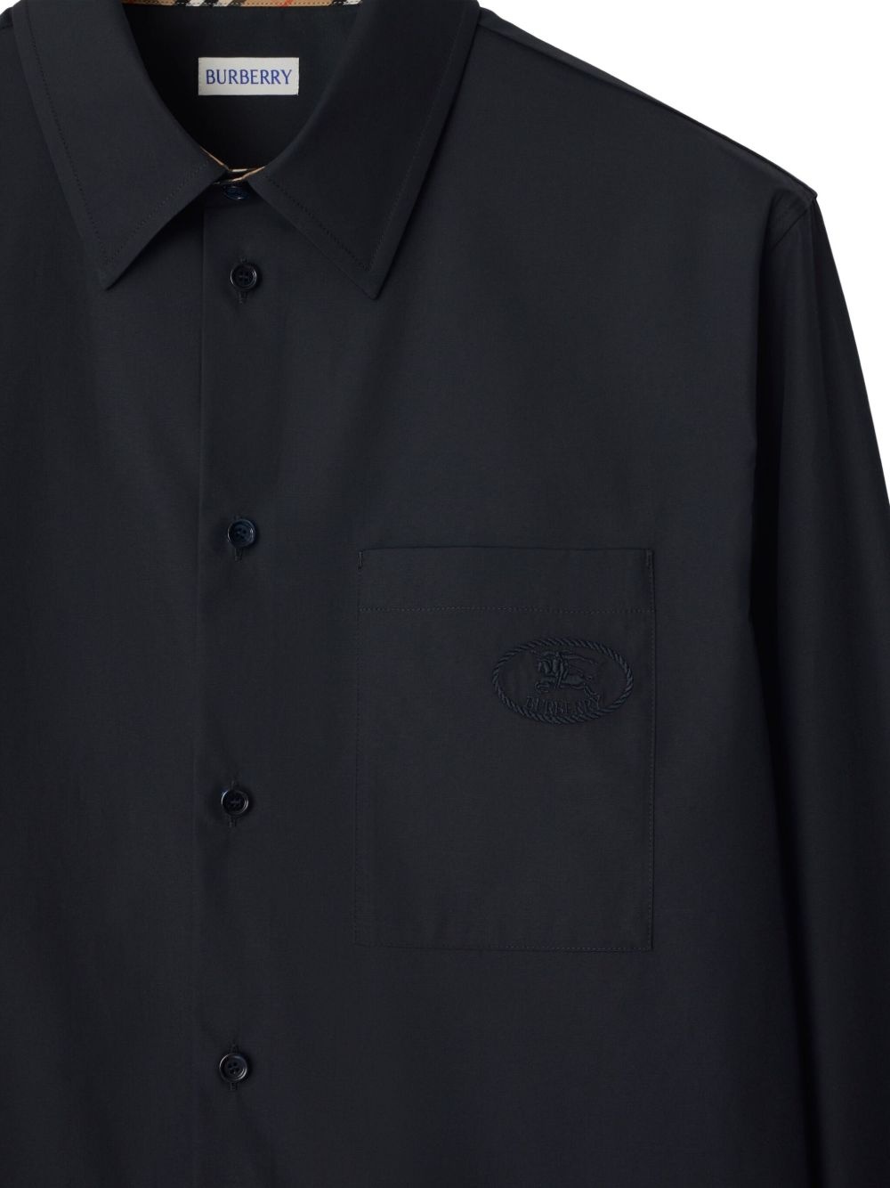 cotton poplin shirt - 6
