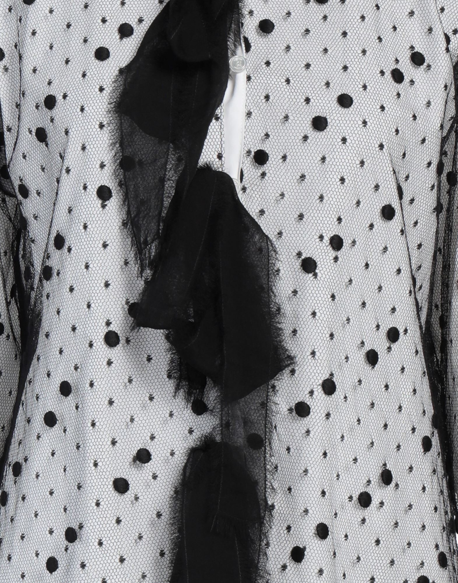 White Women's Patterned Shirts & Blouses - 4