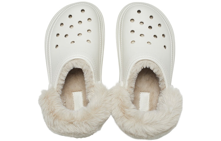Crocs Stomp Lined Clogs 'White' 208546-160 - 5