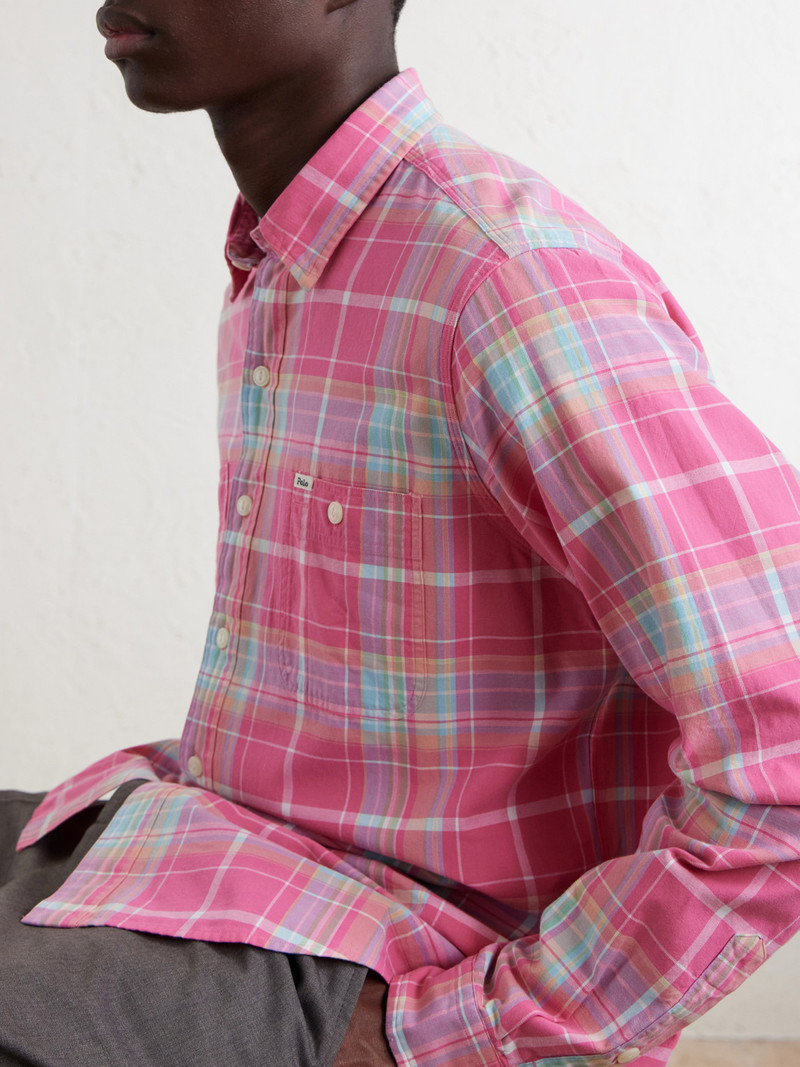 Checked Cotton Shirt 5