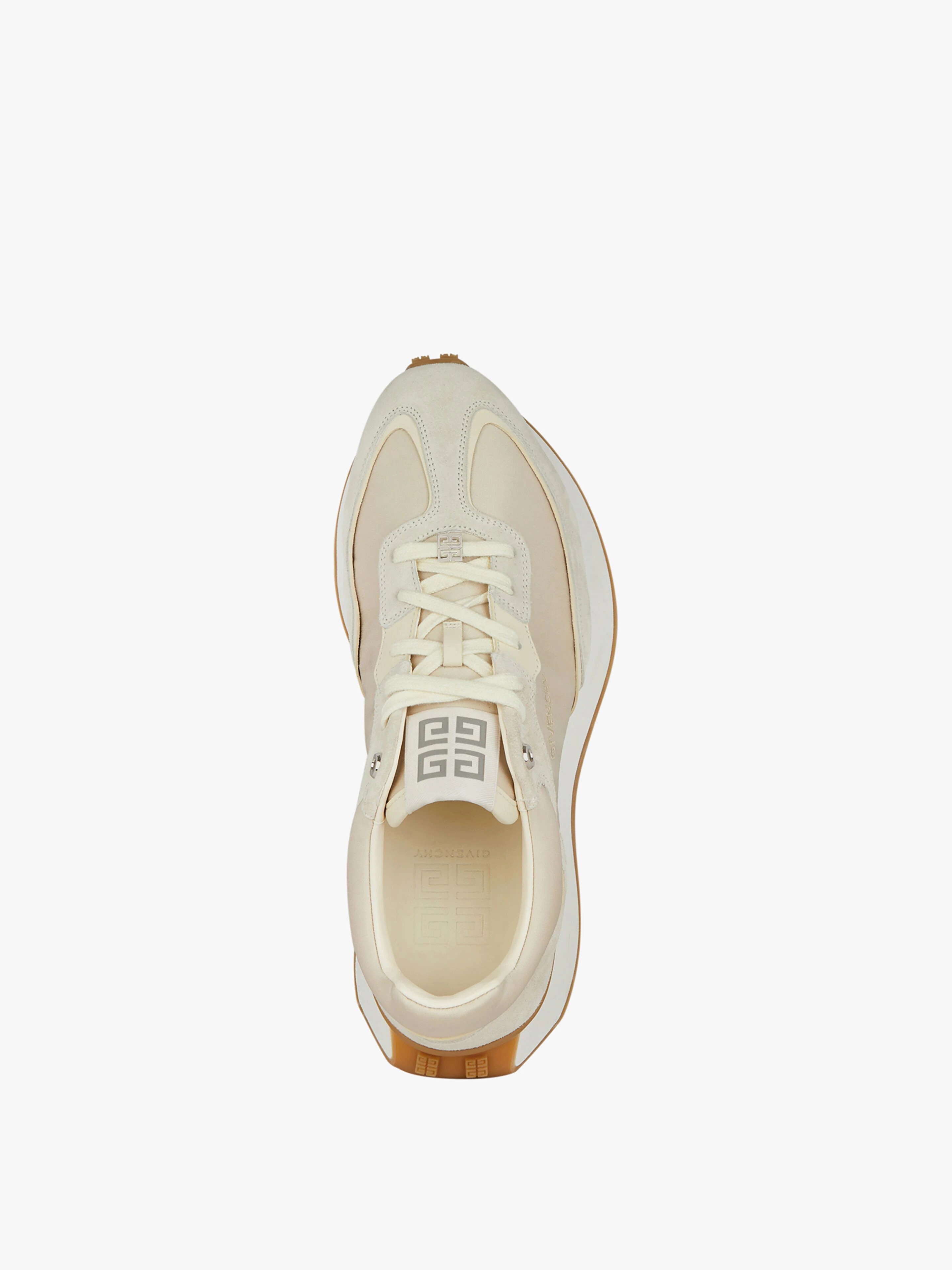 GIV RUNNER SNEAKERS IN SUEDE, LEATHER AND NYLON - 4