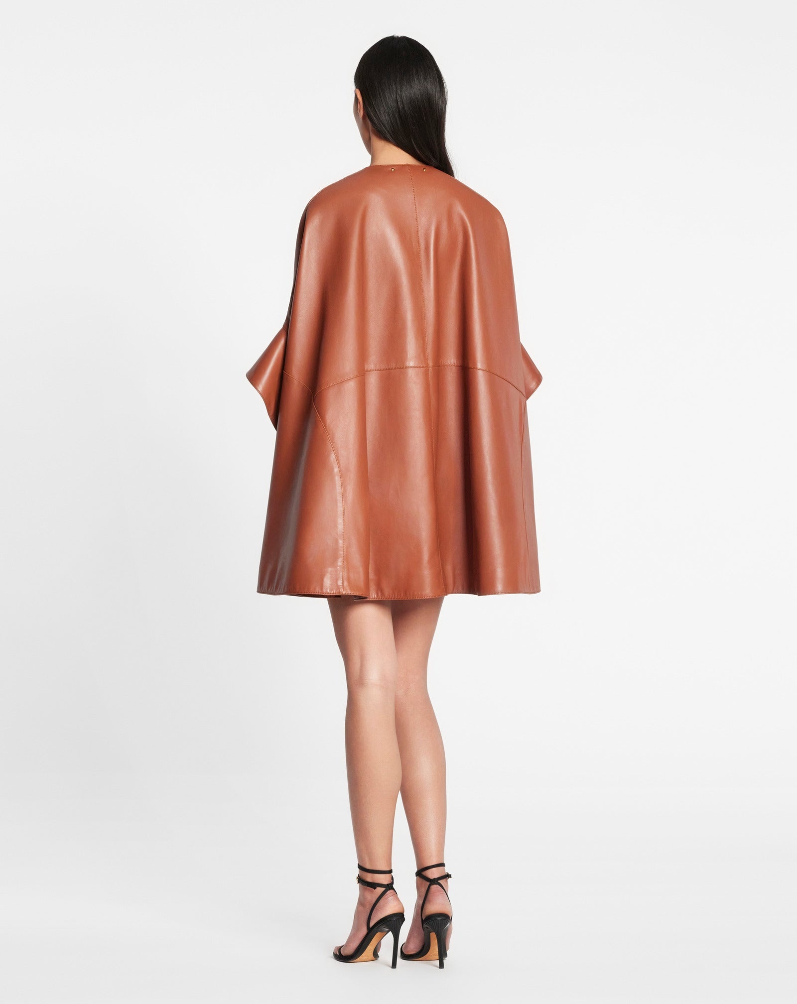 LEATHER CAPE - 4