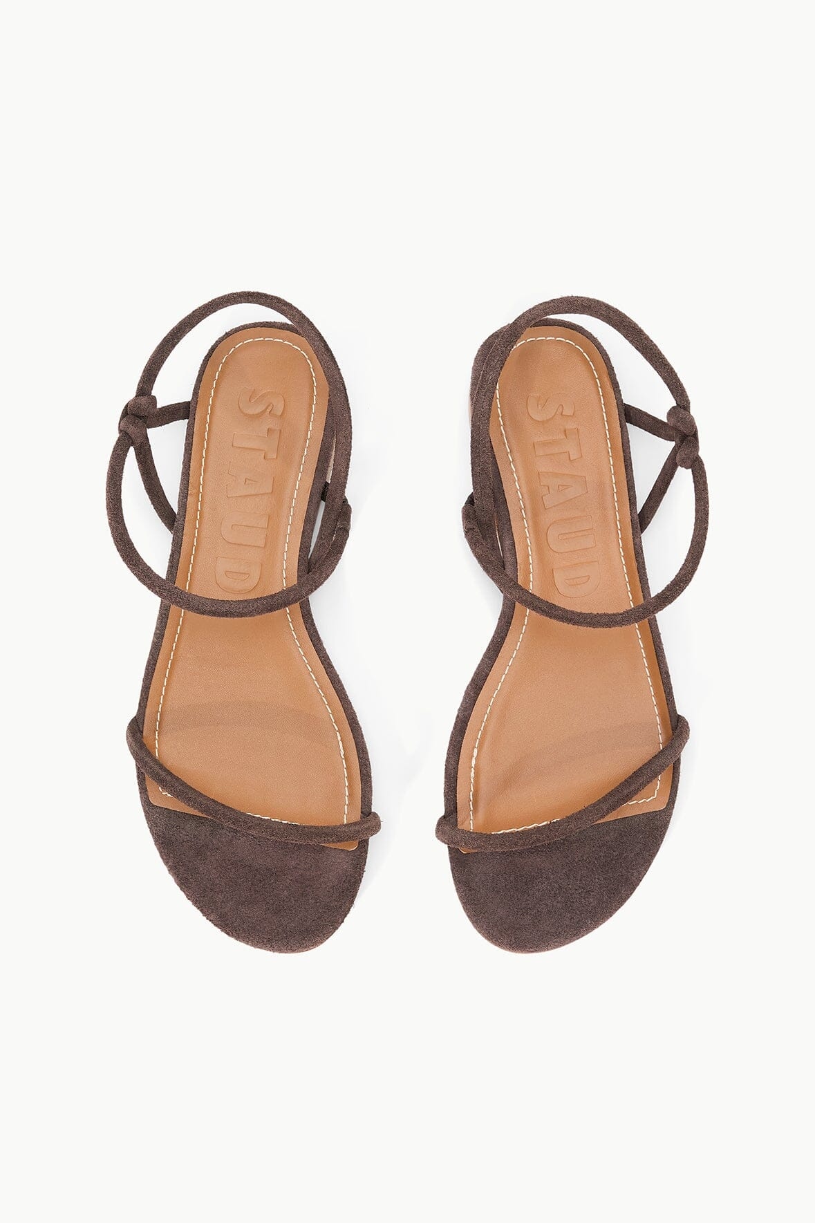 STAUD LAUREL SANDAL MAHOGANY - 6