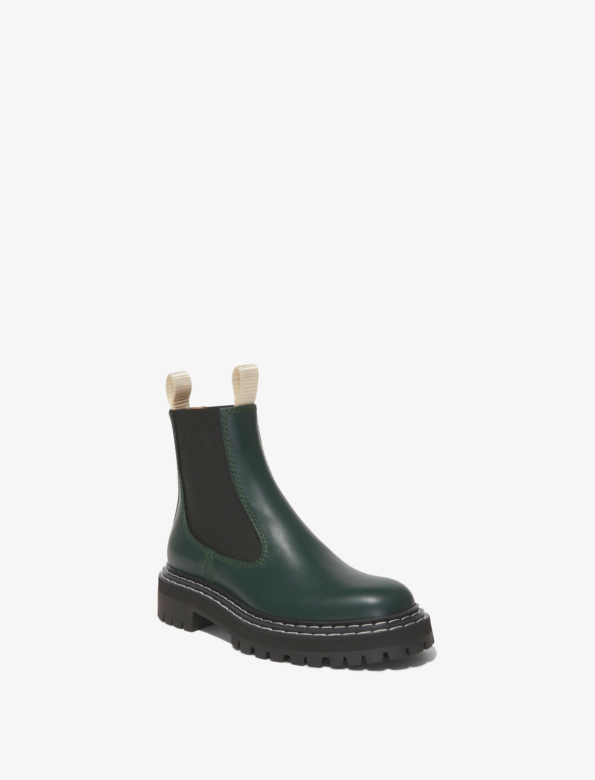 Lug Sole Chelsea Boots - 2
