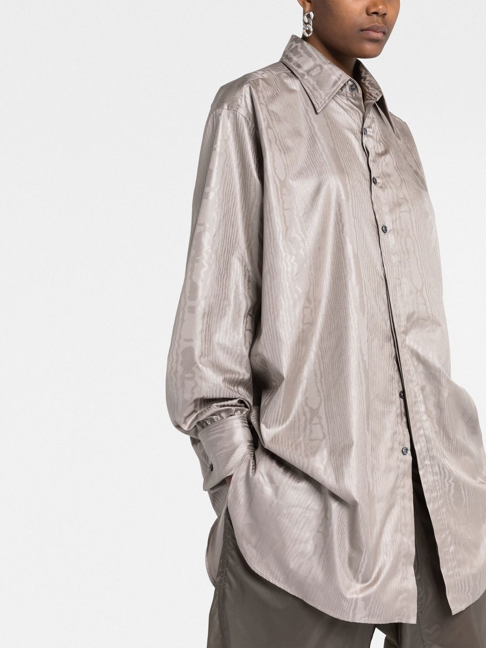 oversized long-sleeve shirt - 5