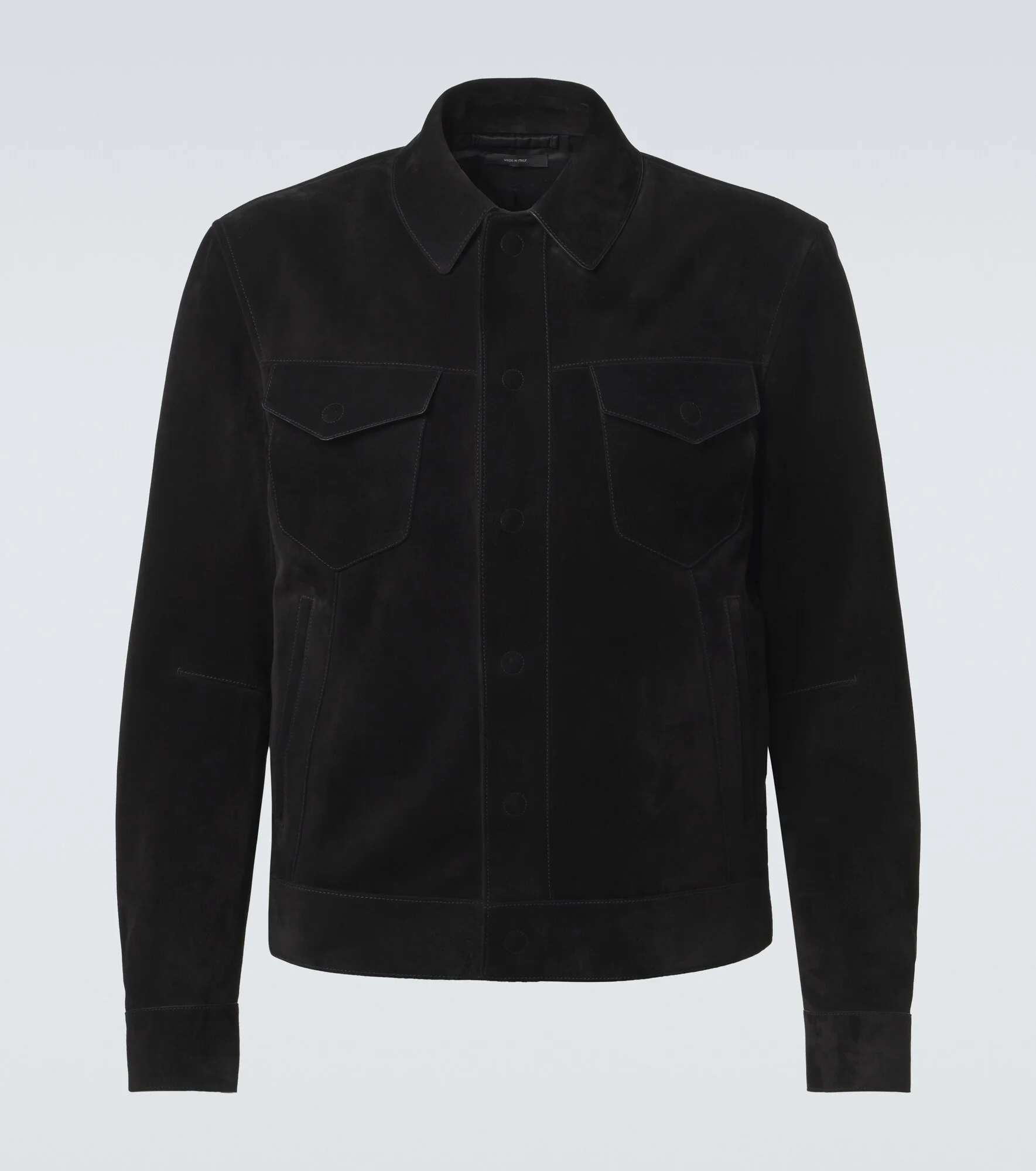 Suede jacket - 1