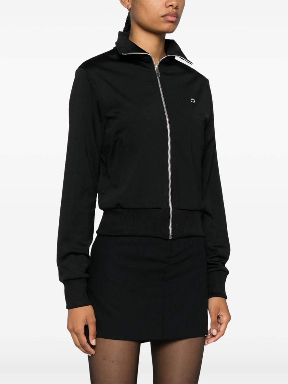 logo-plaque sweatshirt - 3