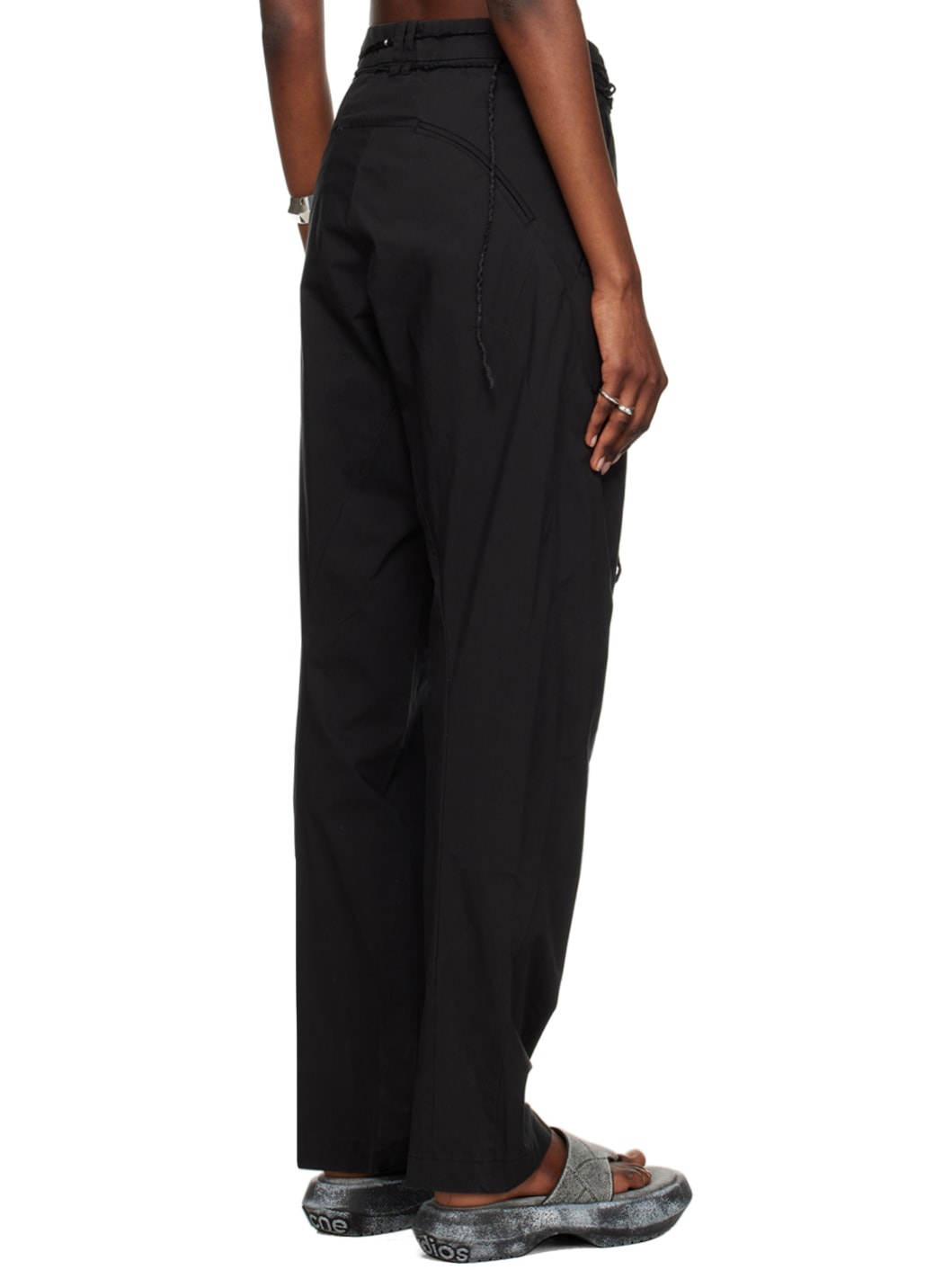 Black Vented Trouser - 3