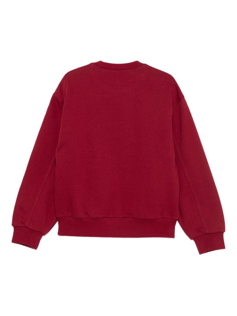 Carhartt Detroit logo-appliqué sweatshirt outlook