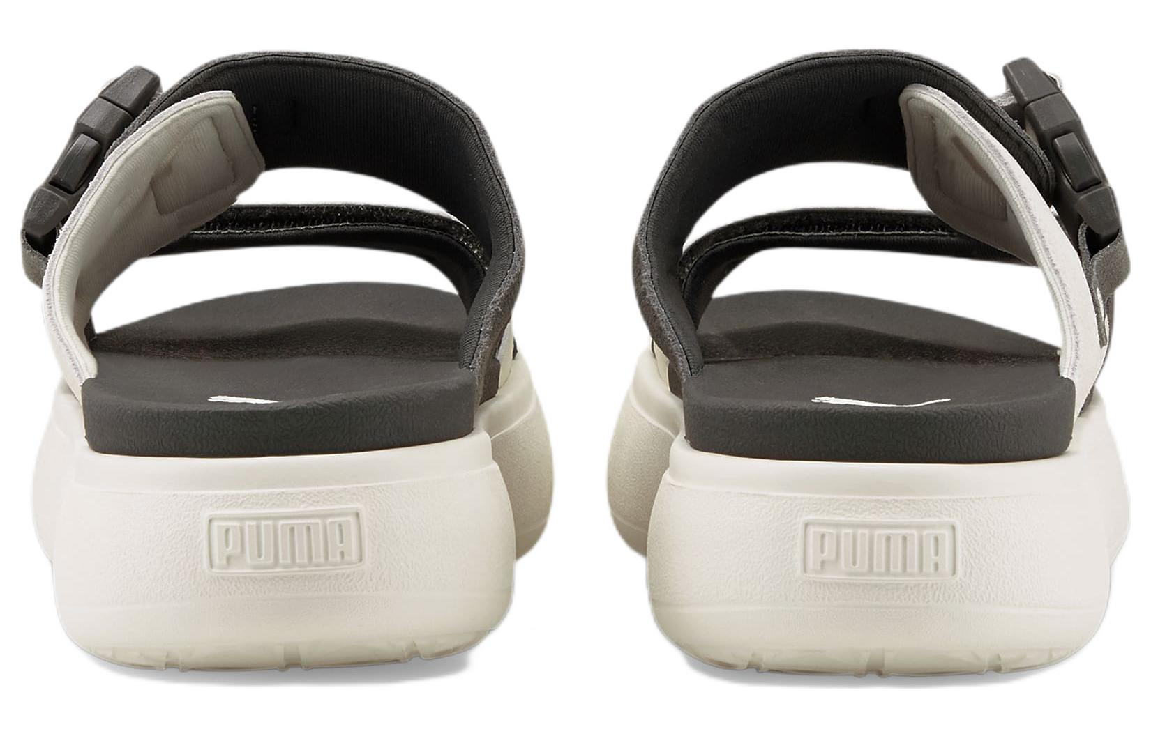 (WMNS) PUMA Suede Mayu Sandal 'Marshmallow Dark Shadow' 383380-01 - 6
