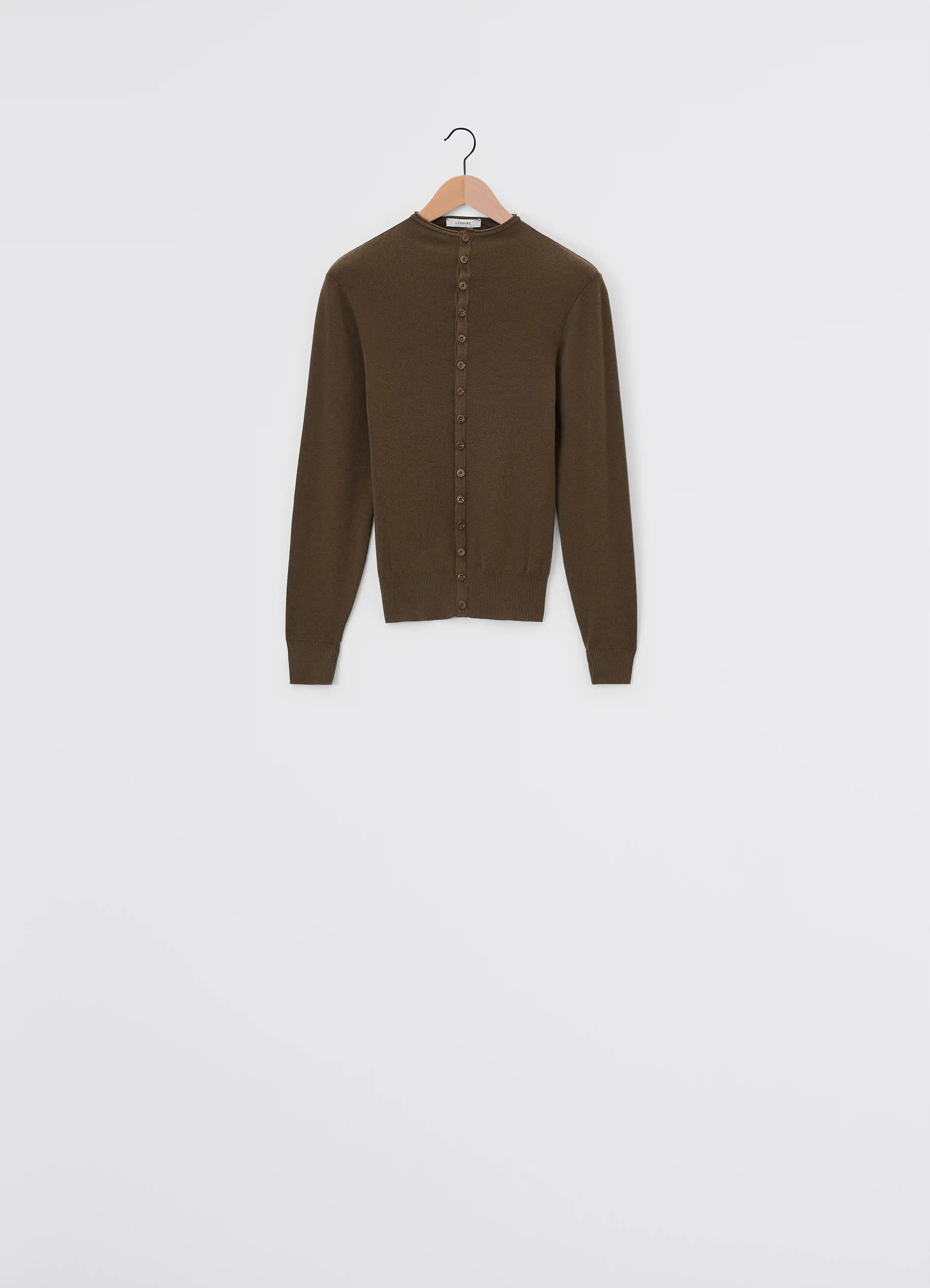 FITTED SEAMLESS CARDIGAN - 3