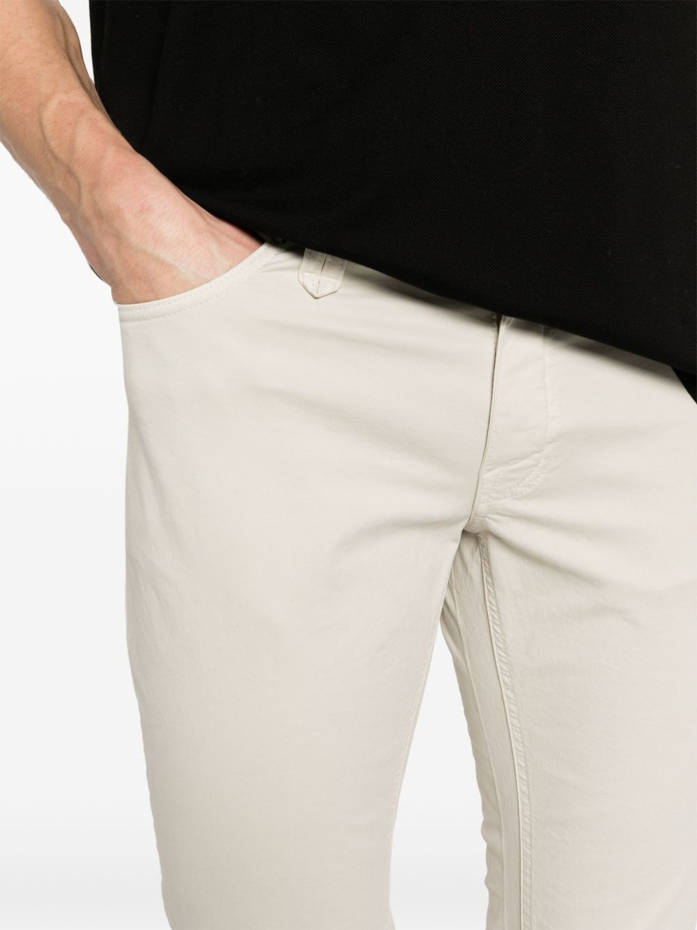logo-appliquÃ© trousers - 5