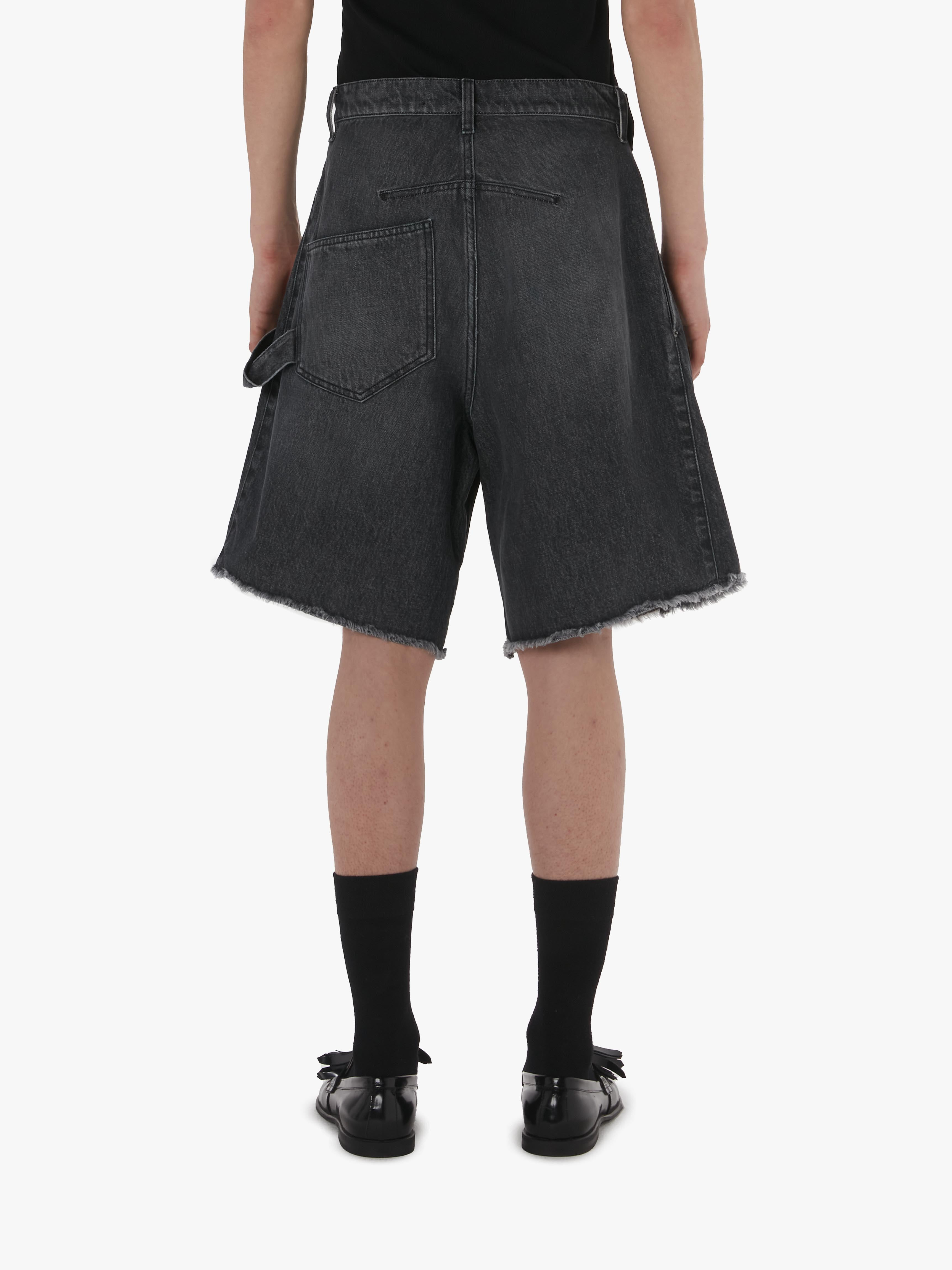 TWISTED WORKWEAR DENIM SHORTS - 3