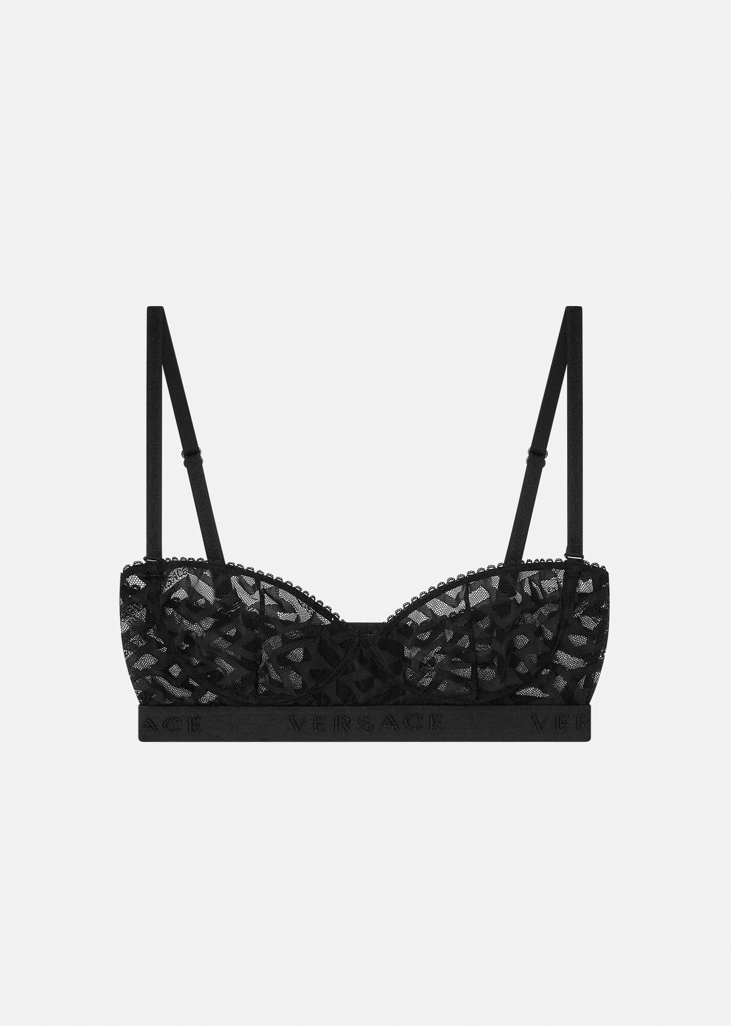 La Greca Tulle Bralette - 1