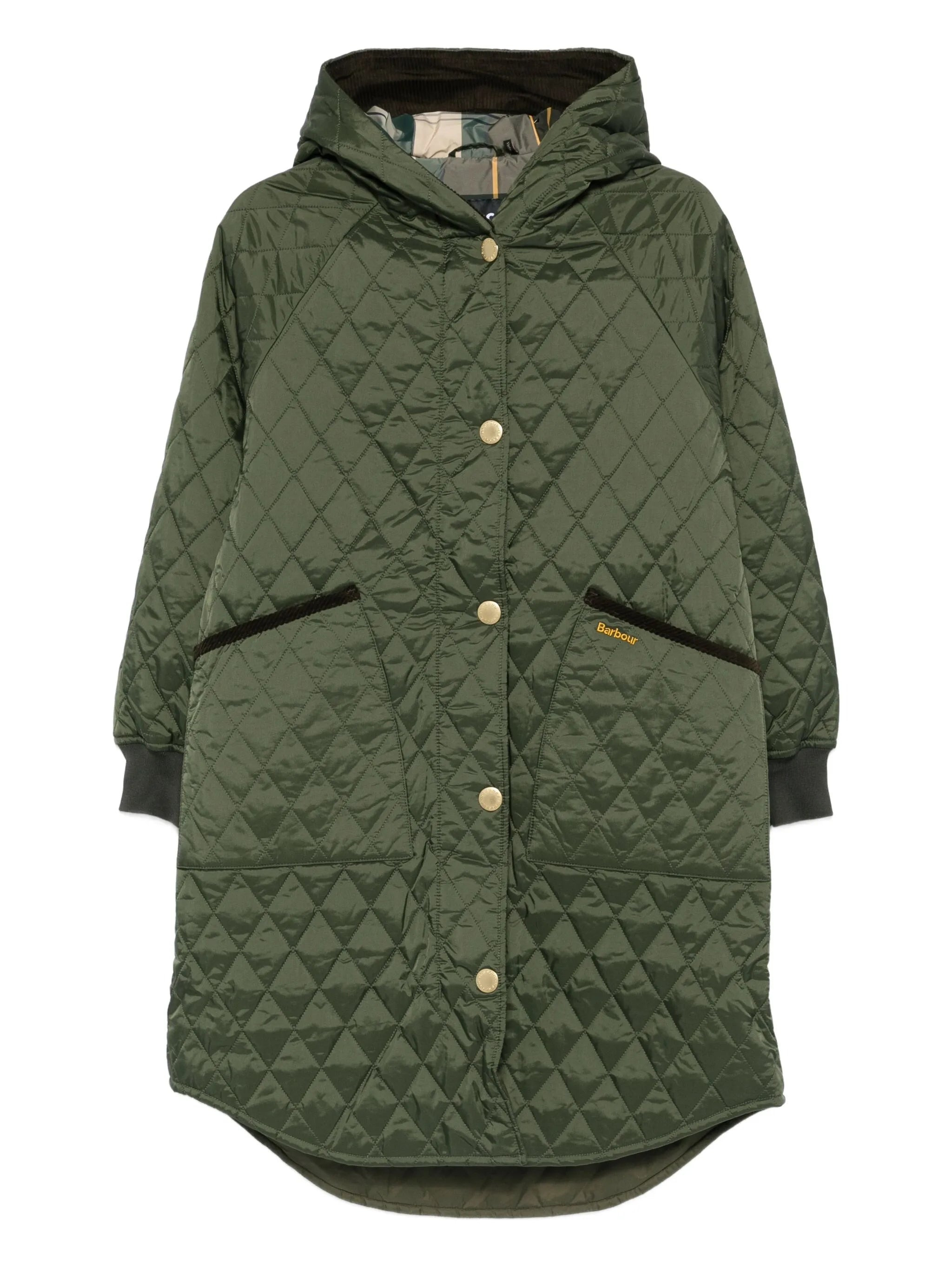 Barbour Quilted Hooded Jacket - 1