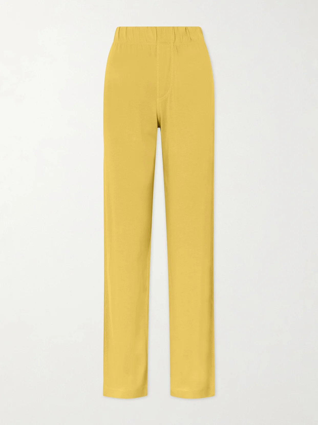 Lounge Cotton And Modal-blend Jersey Straight-leg Pants - 1