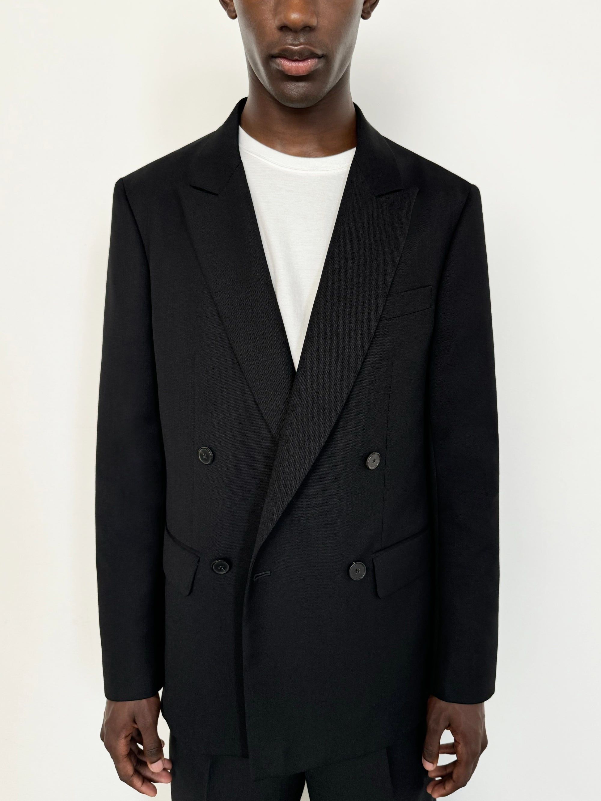 Modern Blazer in Black - 2