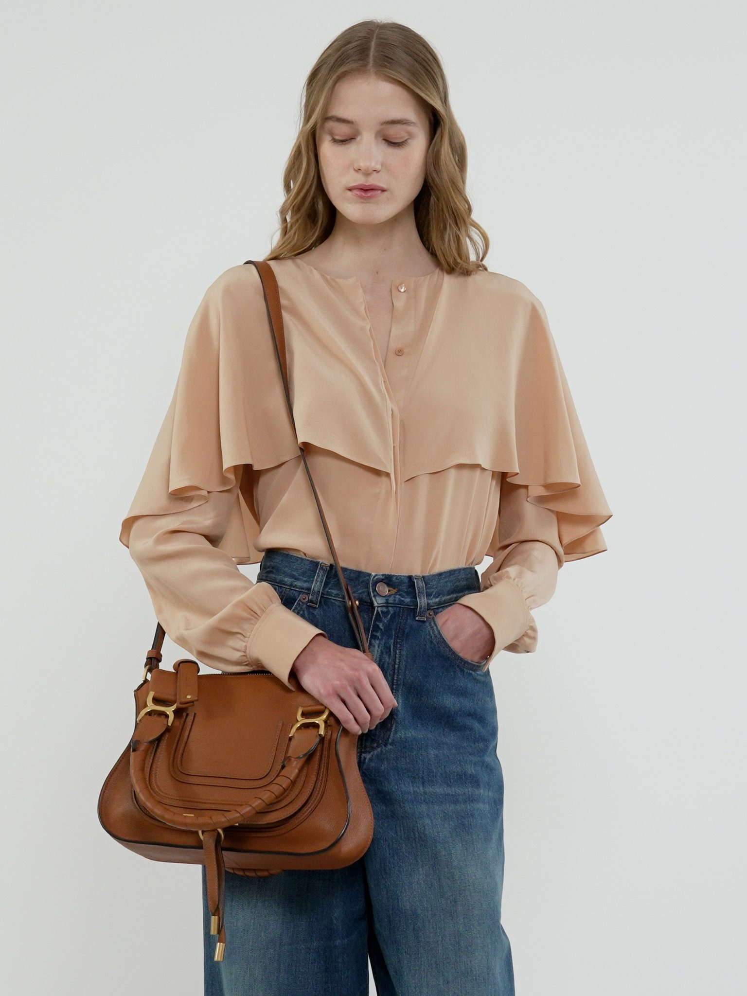 MARCIE SMALL DOUBLE CARRY BAG - 4