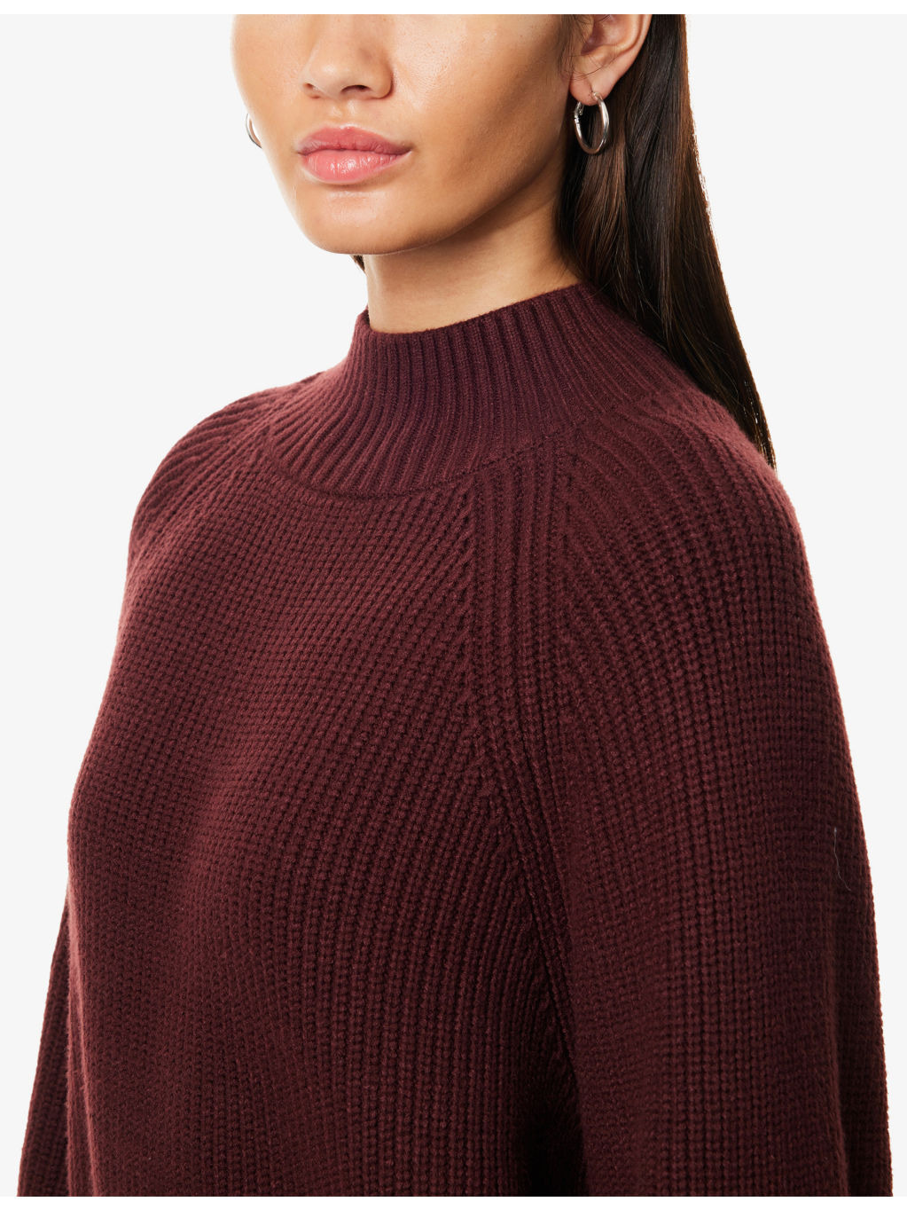 Martina High-Neck Knitted Jumper - 5