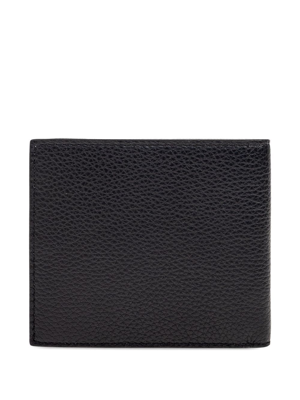 logo-plaque leather wallet - 2