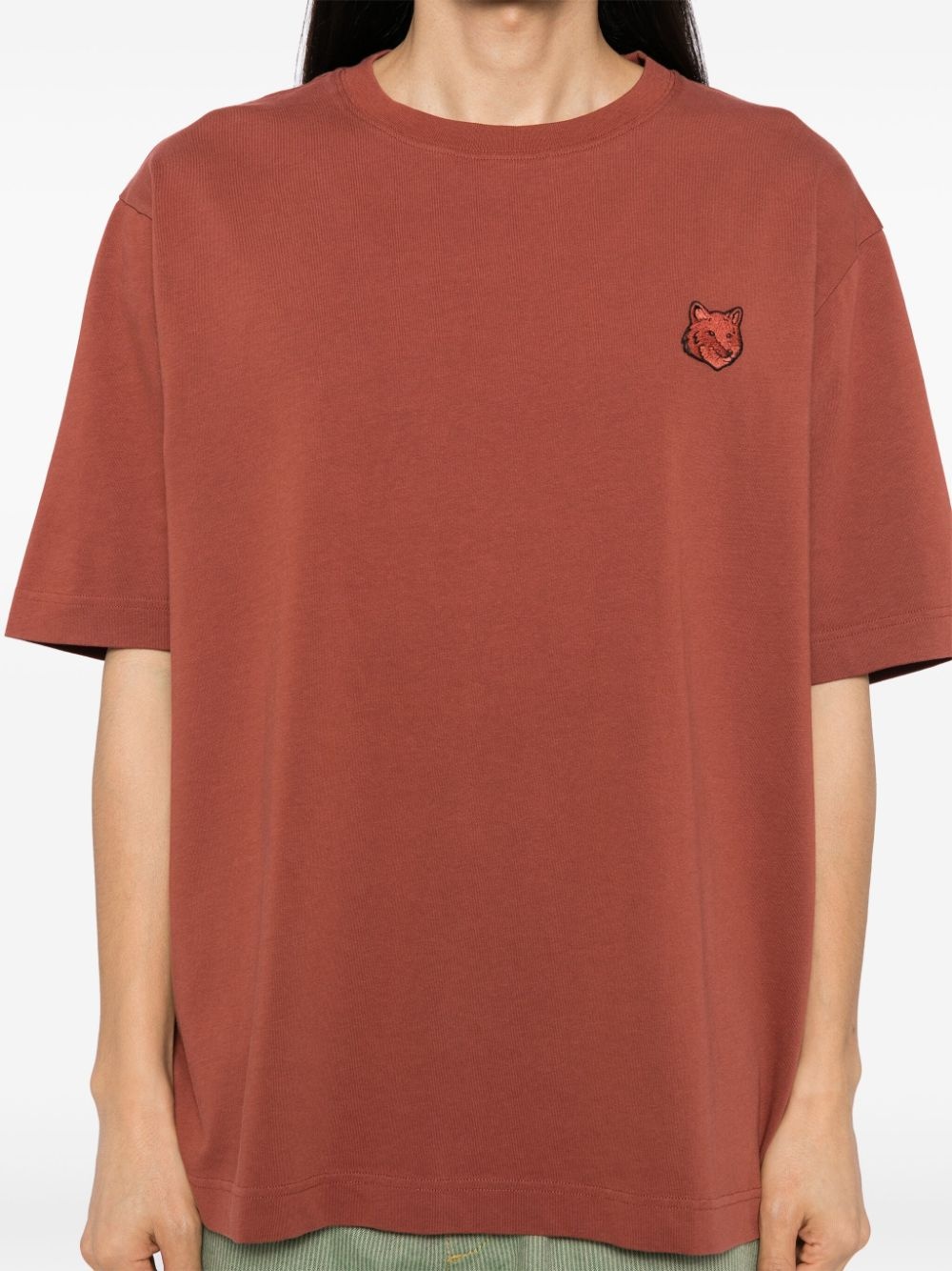 fox head t-shirt - 4