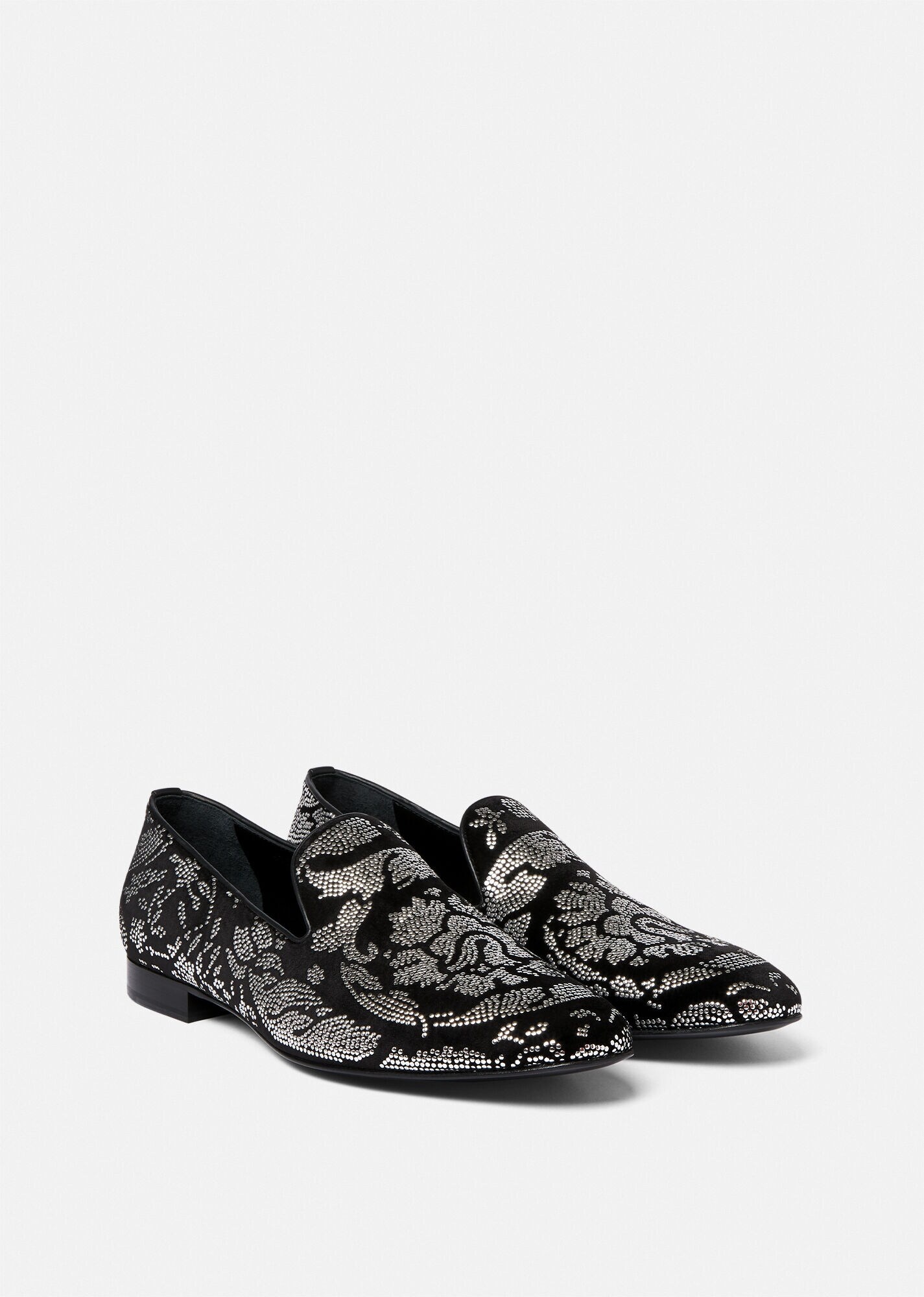 Studded Barocco Silhouette Slippers - 2