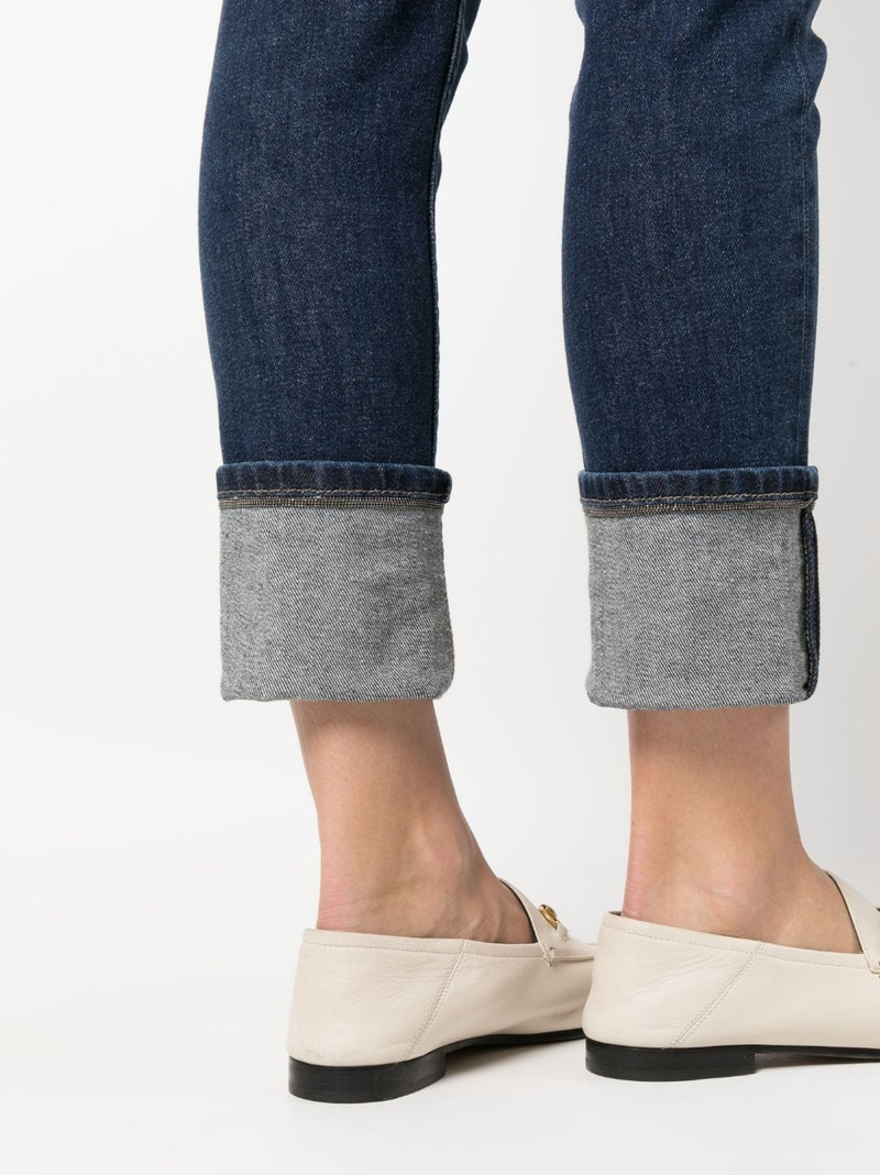 mid-rise slim-cut jeans 5